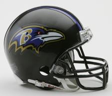 1999 Baltimore Ravens Game-Used Team-Signed Helmet This , Lot #19509