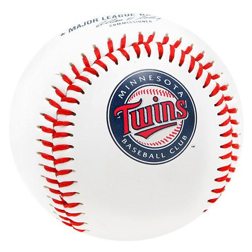 2011 Minnesota Twins Pink Hearts Team Store Baseball Logo Ball Rawlings