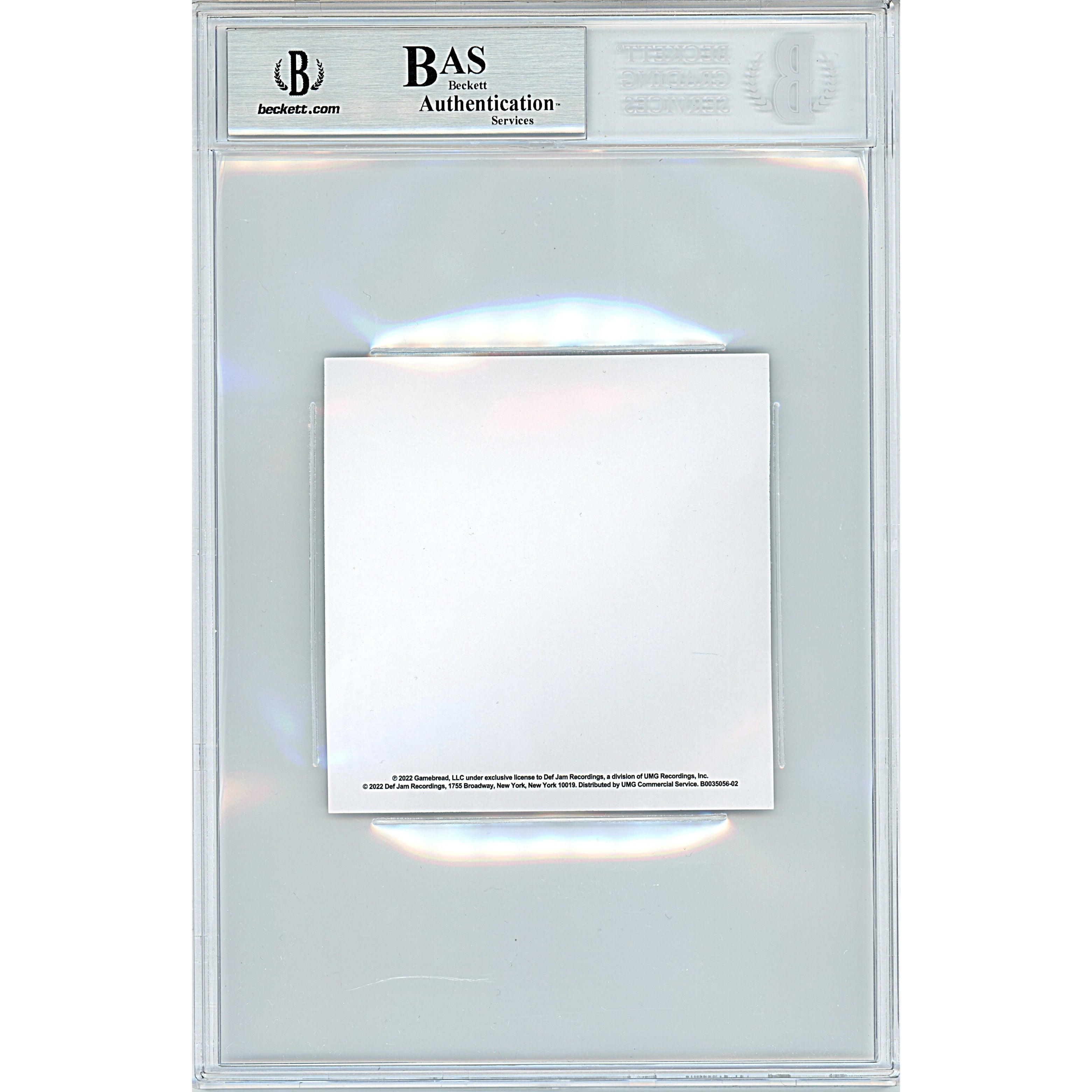 Chainz Autographed Dope Don Signed Cd Beckett BAS