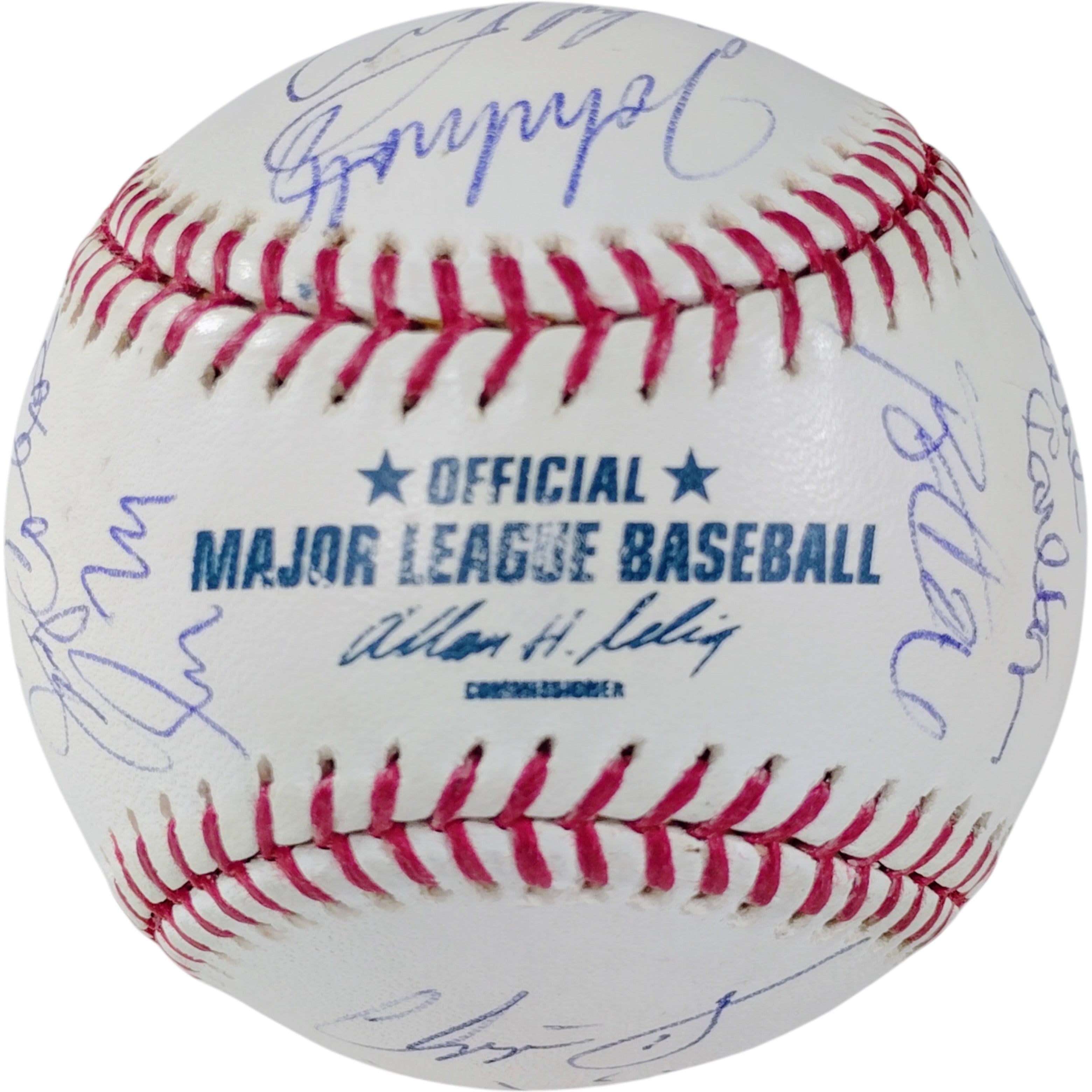 Baseball Hall Of Fame Multi Signed Collectible Ball– Beckett BAS