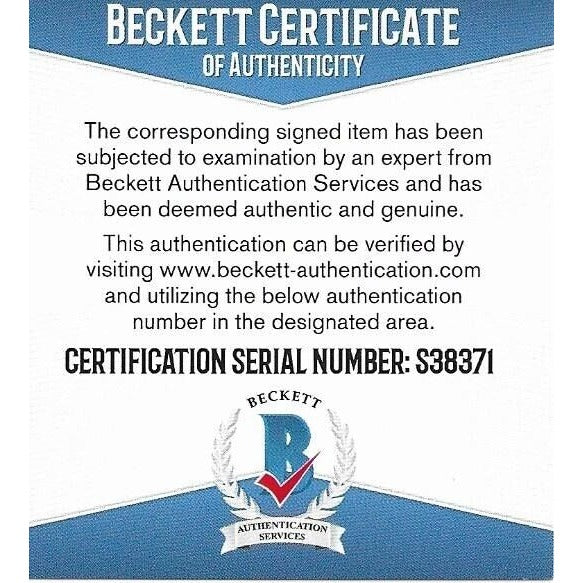 Shane Doan Arizona Coyotes autographed memorabilia – full view – Beckett COA