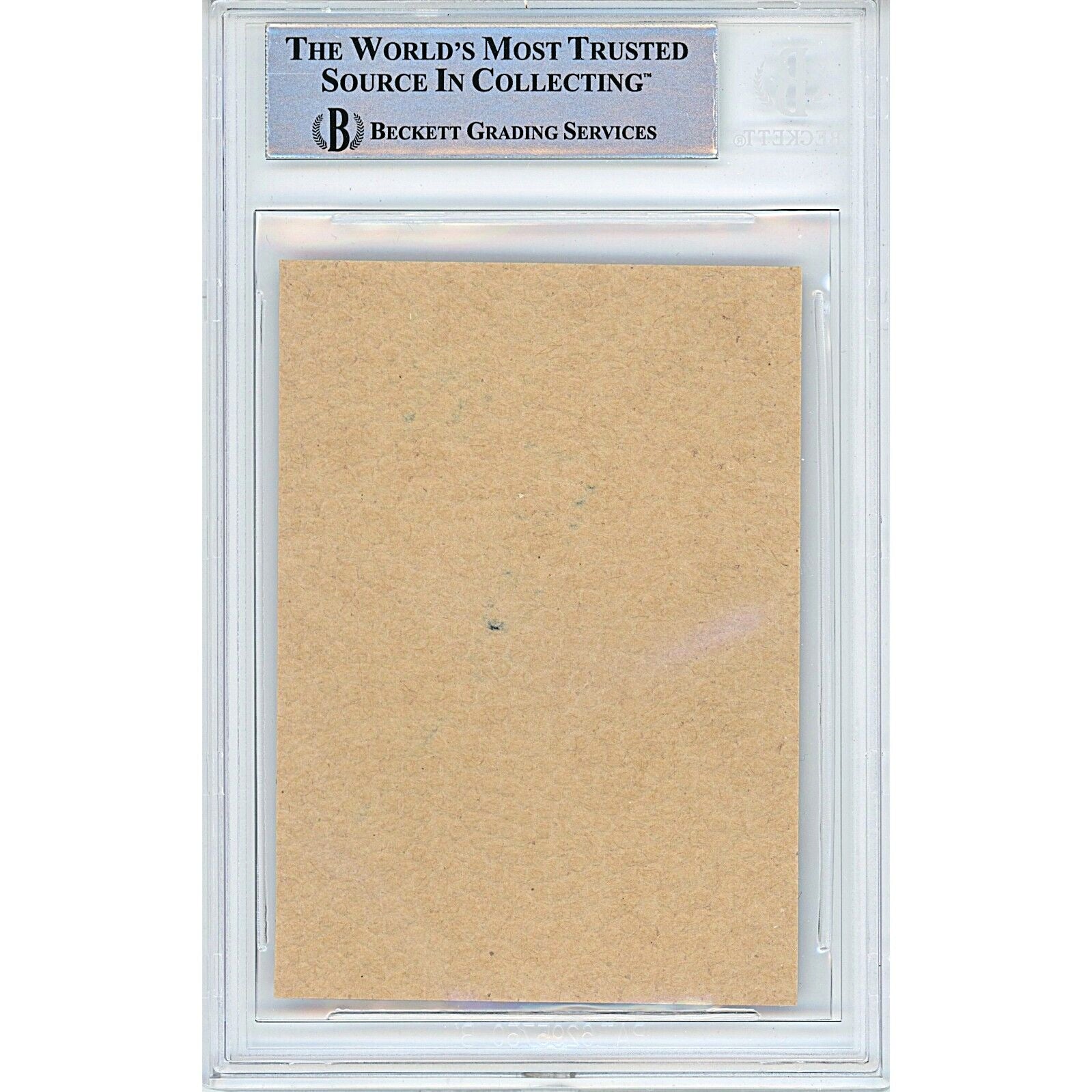 Raghib Rocket Ismail Notre Dame Fighting Irish auto trading card – authentication sticker – Beckett COA