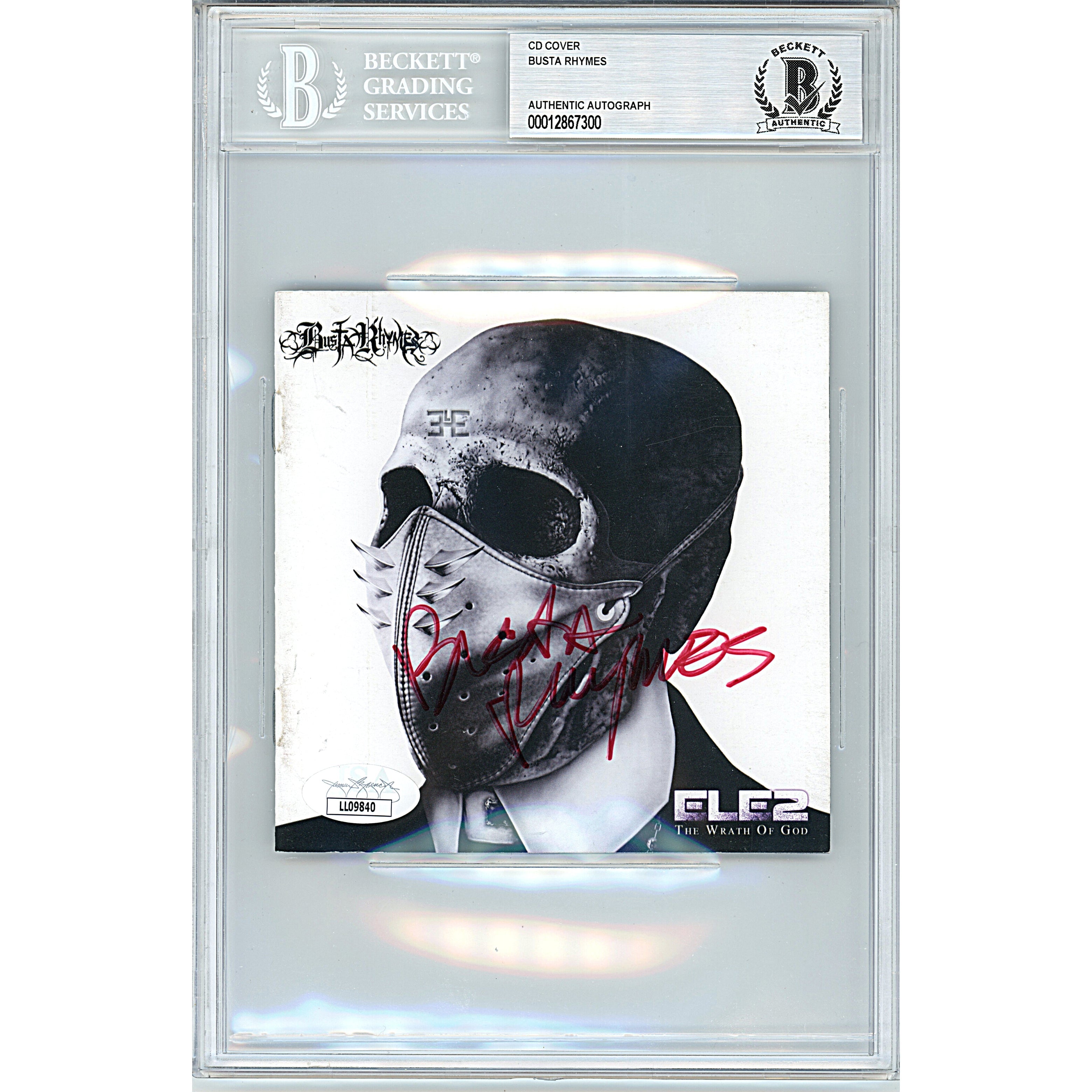 Busta Rhymes Autographed Ele Photo JSA