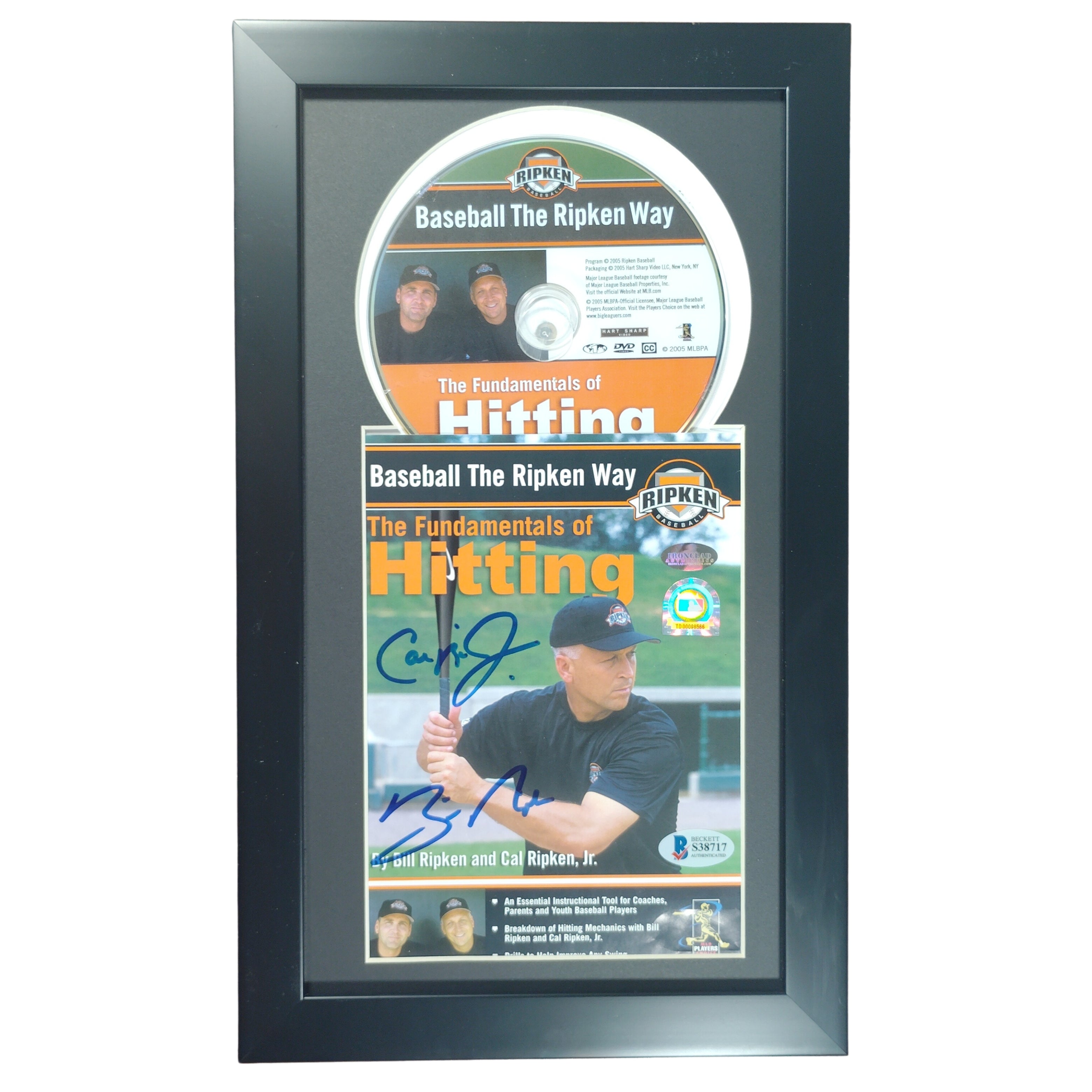 Cal Ripken Jr And Billy Ripken Autographed Baseball – Beckett BAS