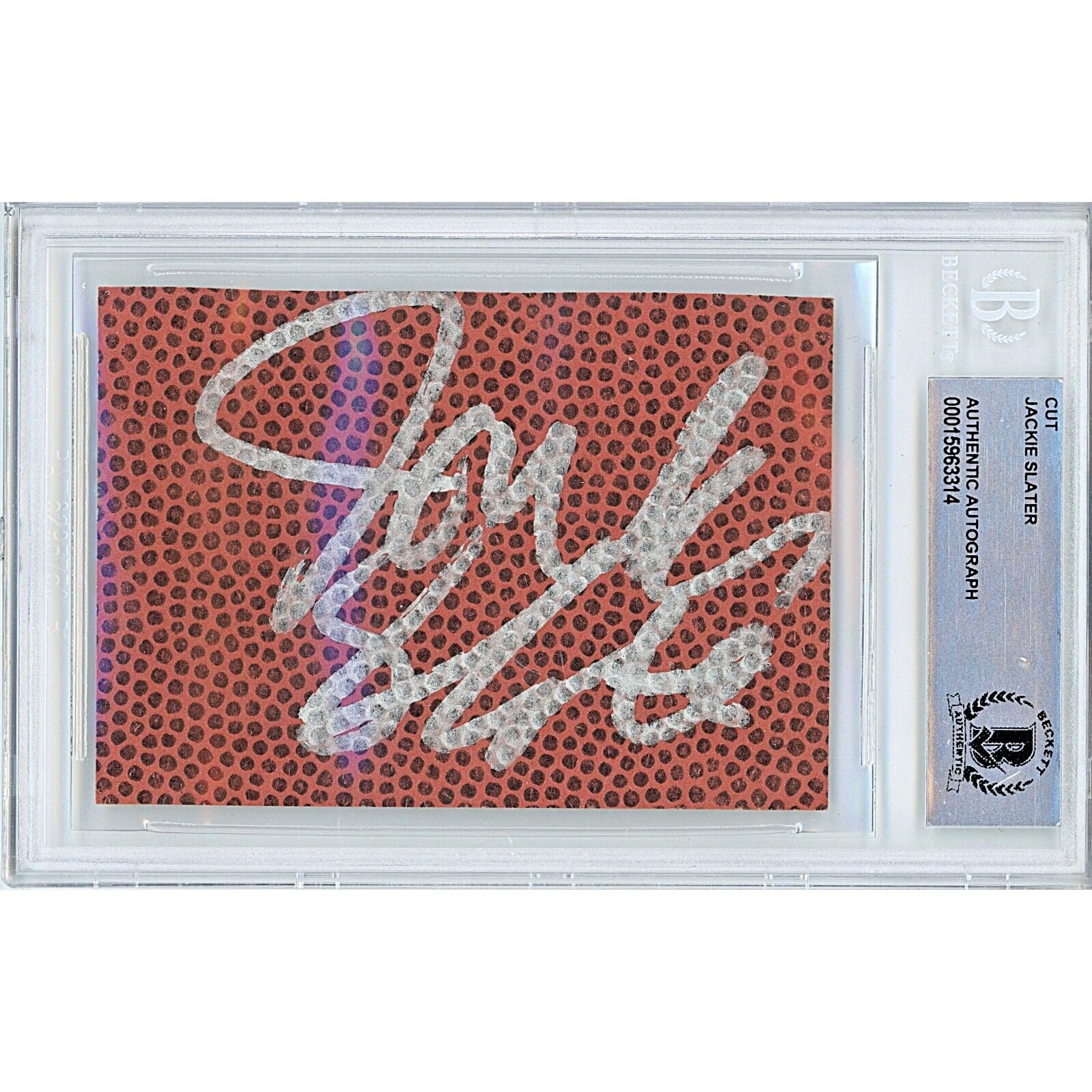 #00015963314 Rams Autographed Trading Card – Beckett BAS