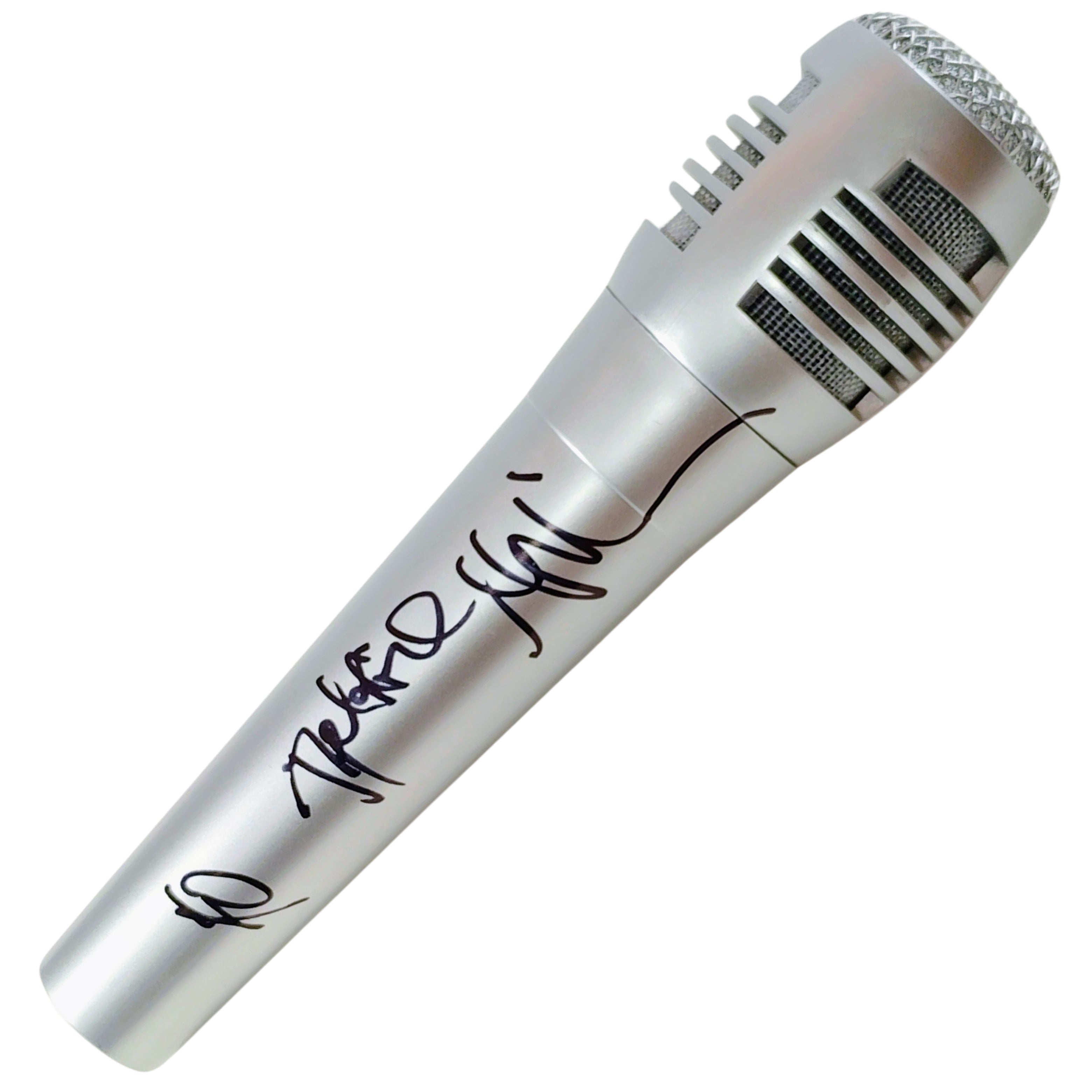 Debbie Gibson Autographed Pyle Microphone Photo Beckett BAS