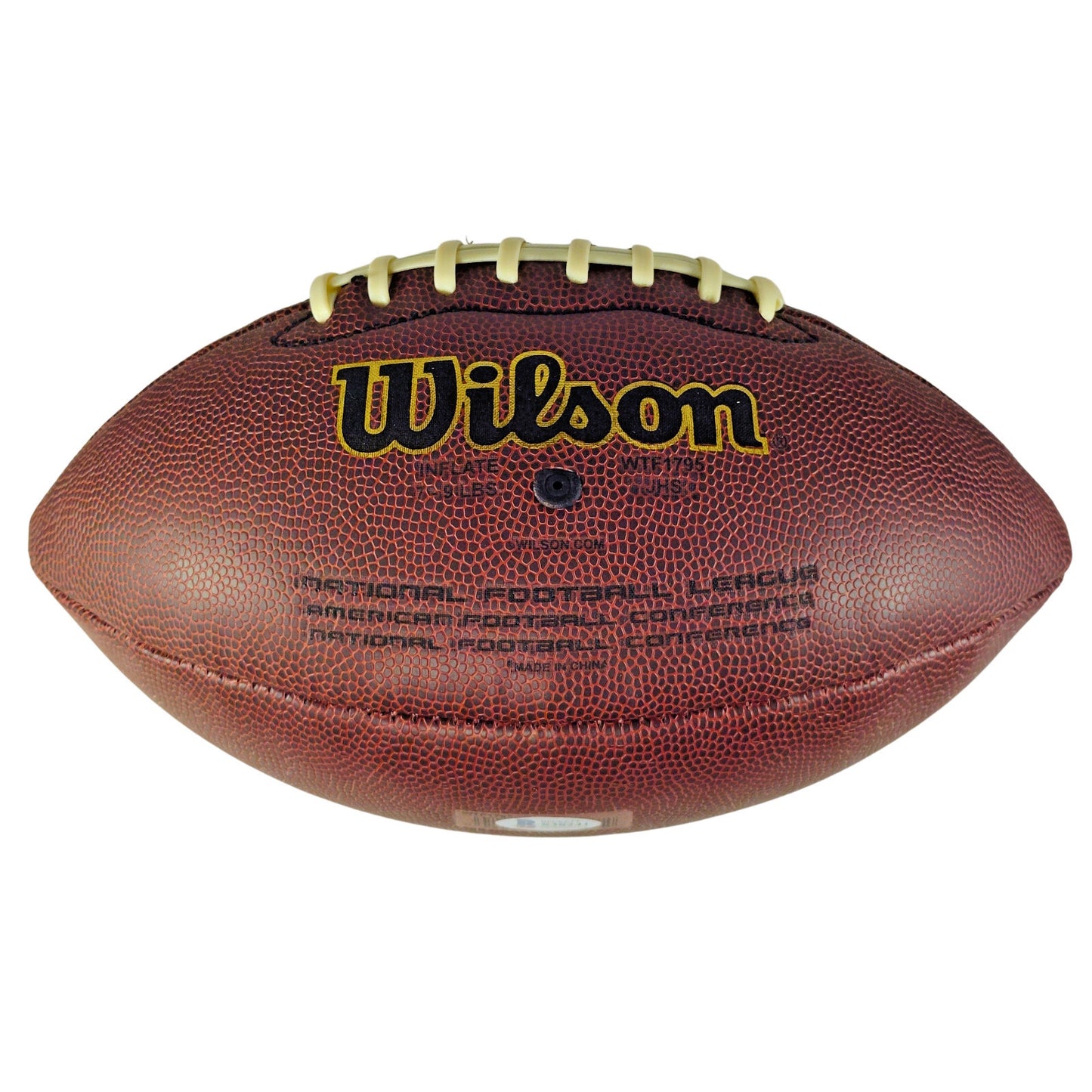 Demarcus Robinson football autograph – angled display – Beckett COA