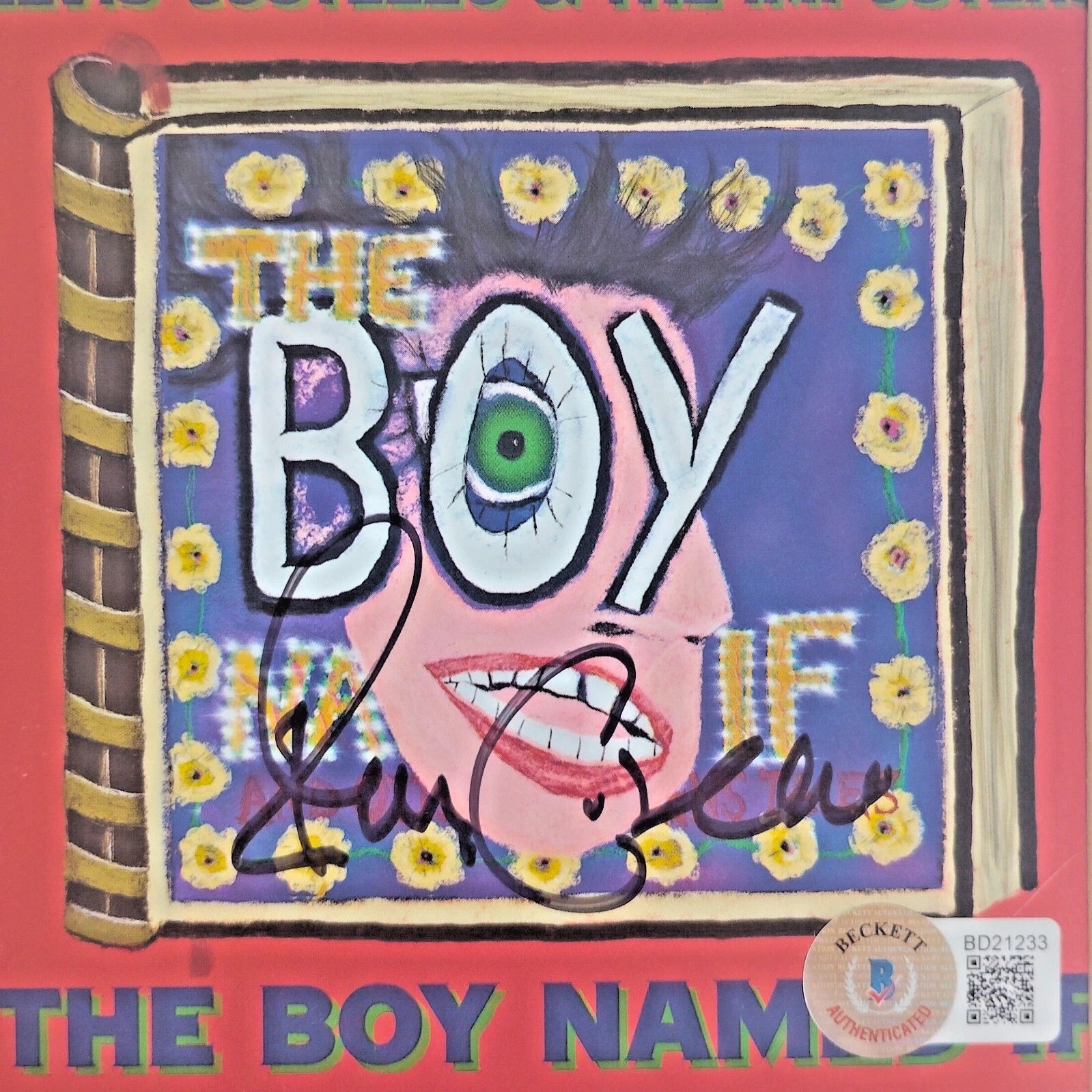 Elvis Costello Autographed Photo – Beckett BAS