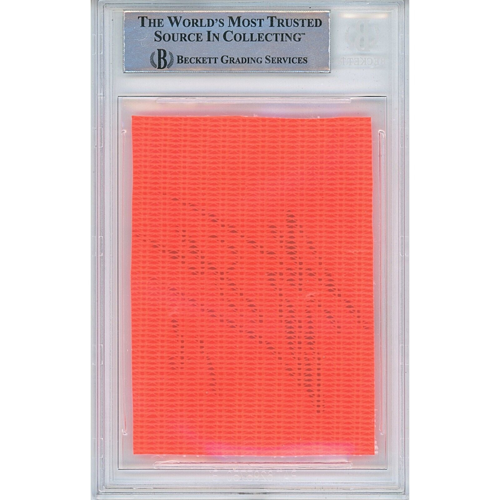 Jake Plummer Arizona Cardinals signed trading card – signature close-up – Beckett COA