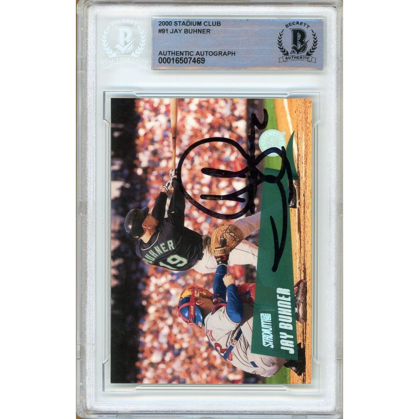 autographed trading card – Beckett BAS