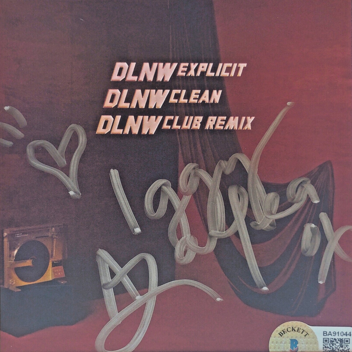 Music- Autographed- Iggy Azalea Signed DLNW CD Cover Framed and Matted with Compact Disc - Beckett BAS Authentication 102