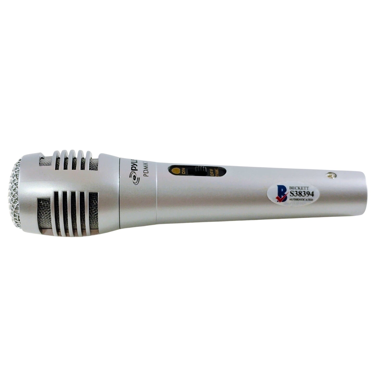Microphones-Autographed - Jerrod Niemann Signed Pyle Full Size Microphone, Proof Photo - Beckett BAS 204