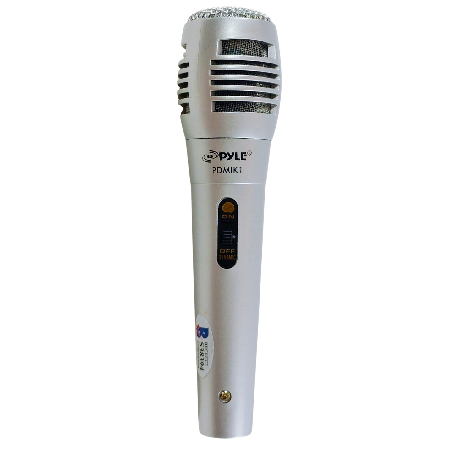 Microphones-Autographed - Jerrod Niemann Signed Pyle Full Size Microphone, Proof Photo - Beckett BAS 205
