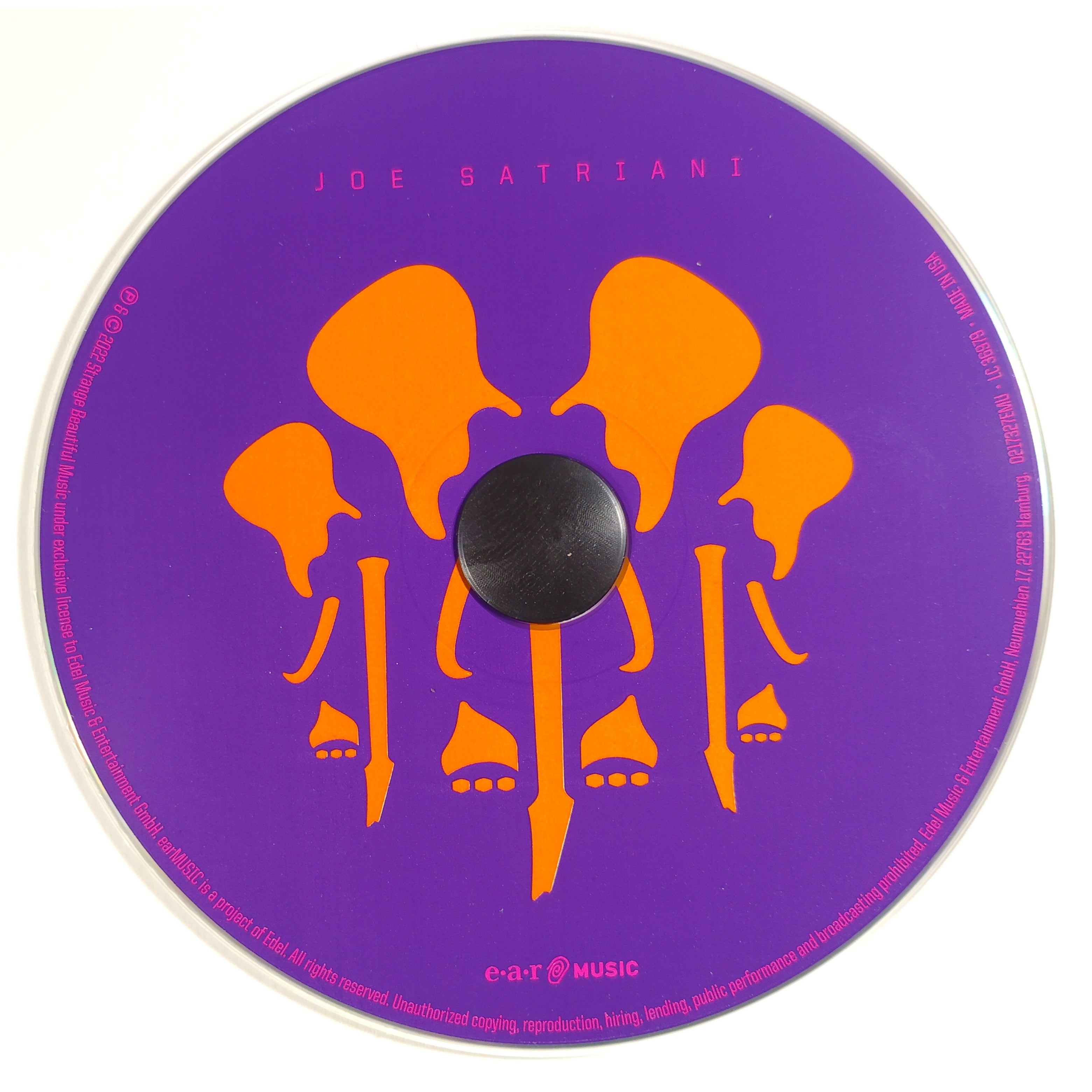 Joe Satriani Auto Trading Card – Beckett BAS