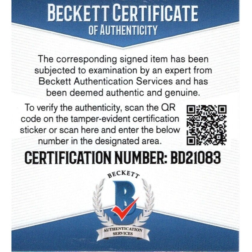 Mike Tyson And Dj Jazzy Jeff auto photo – authentication sticker – JSA COA