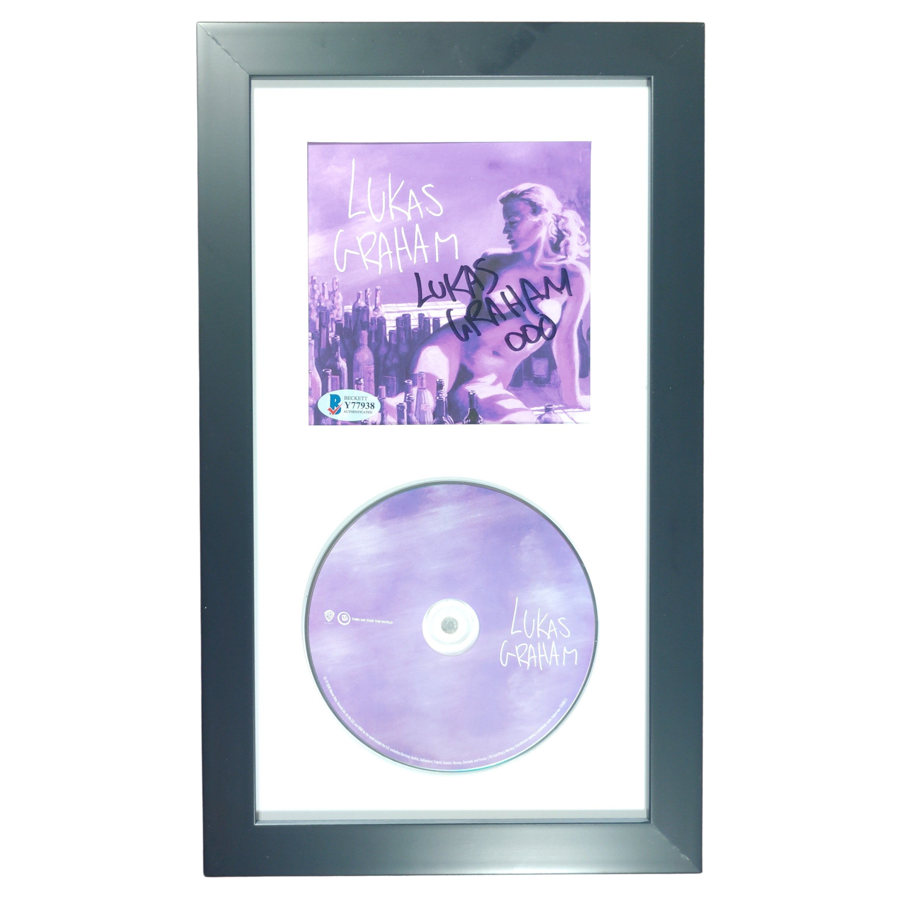 Lukas Graham Autographed Cd Beckett BAS