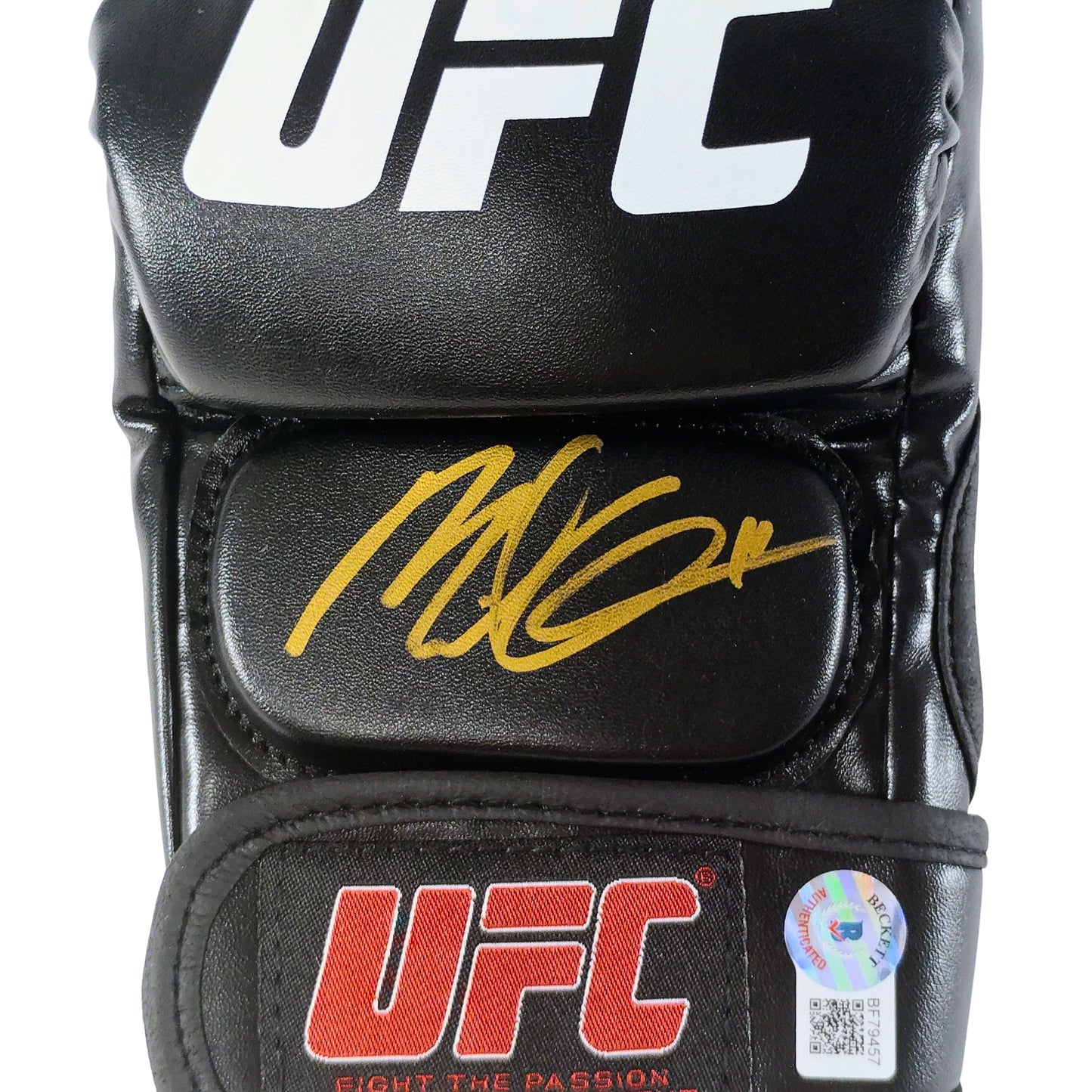 UFC- Autographed- Michael Chiesa Signed Ultimate Fighting Championship Glove Beckett Certified Authentic 103