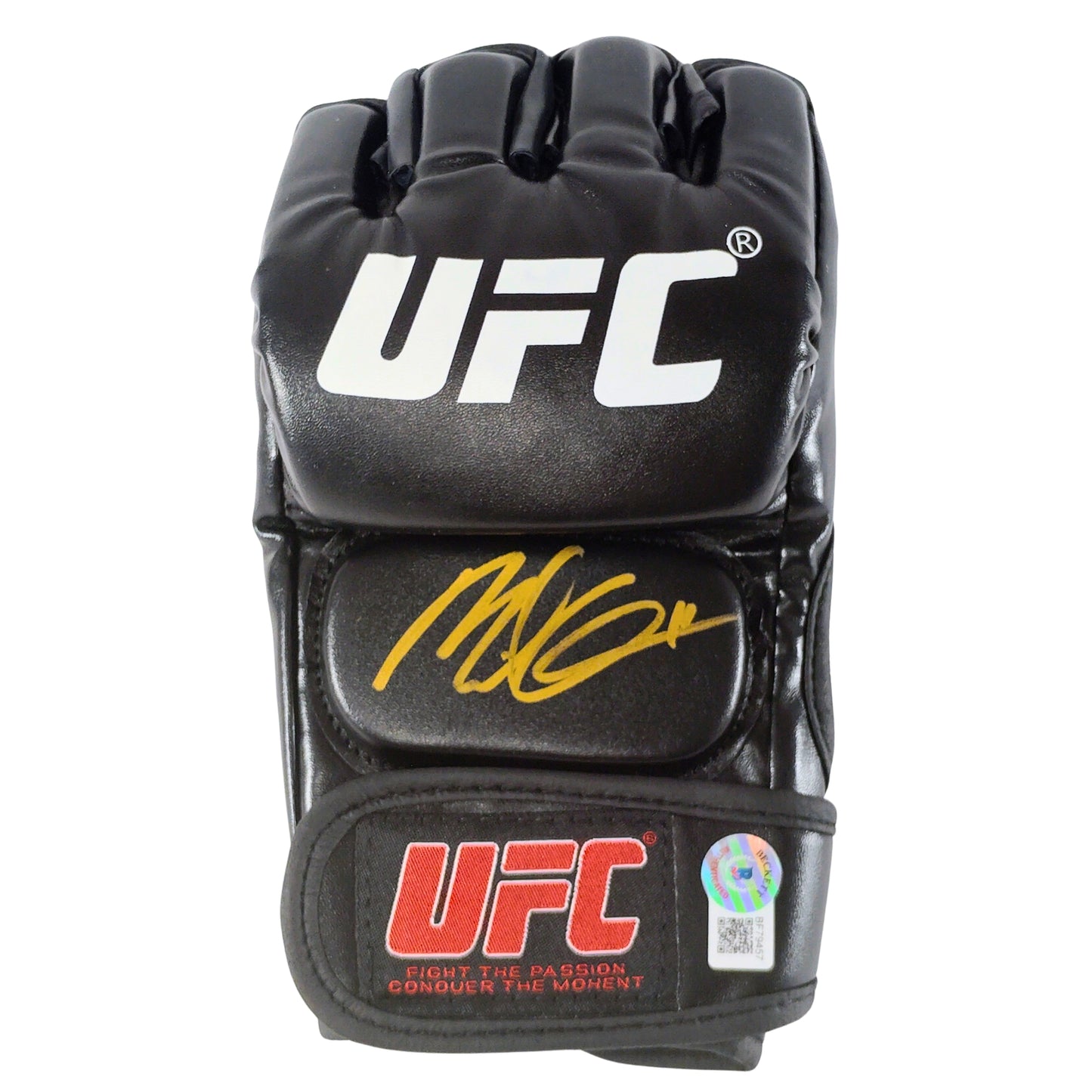 UFC- Autographed- Michael Chiesa Signed Ultimate Fighting Championship Glove Beckett Certified Authentic 101