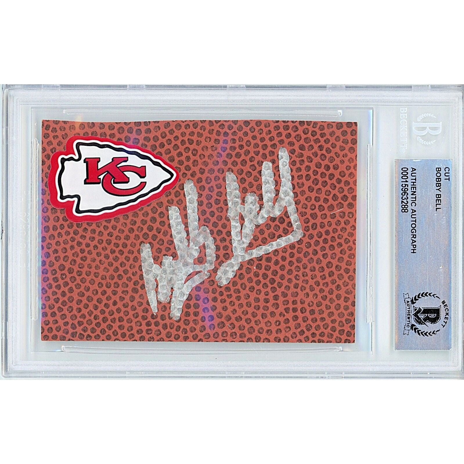 Bobby Bell Kansas City Chiefs Autographed Trading Card – Beckett BAS