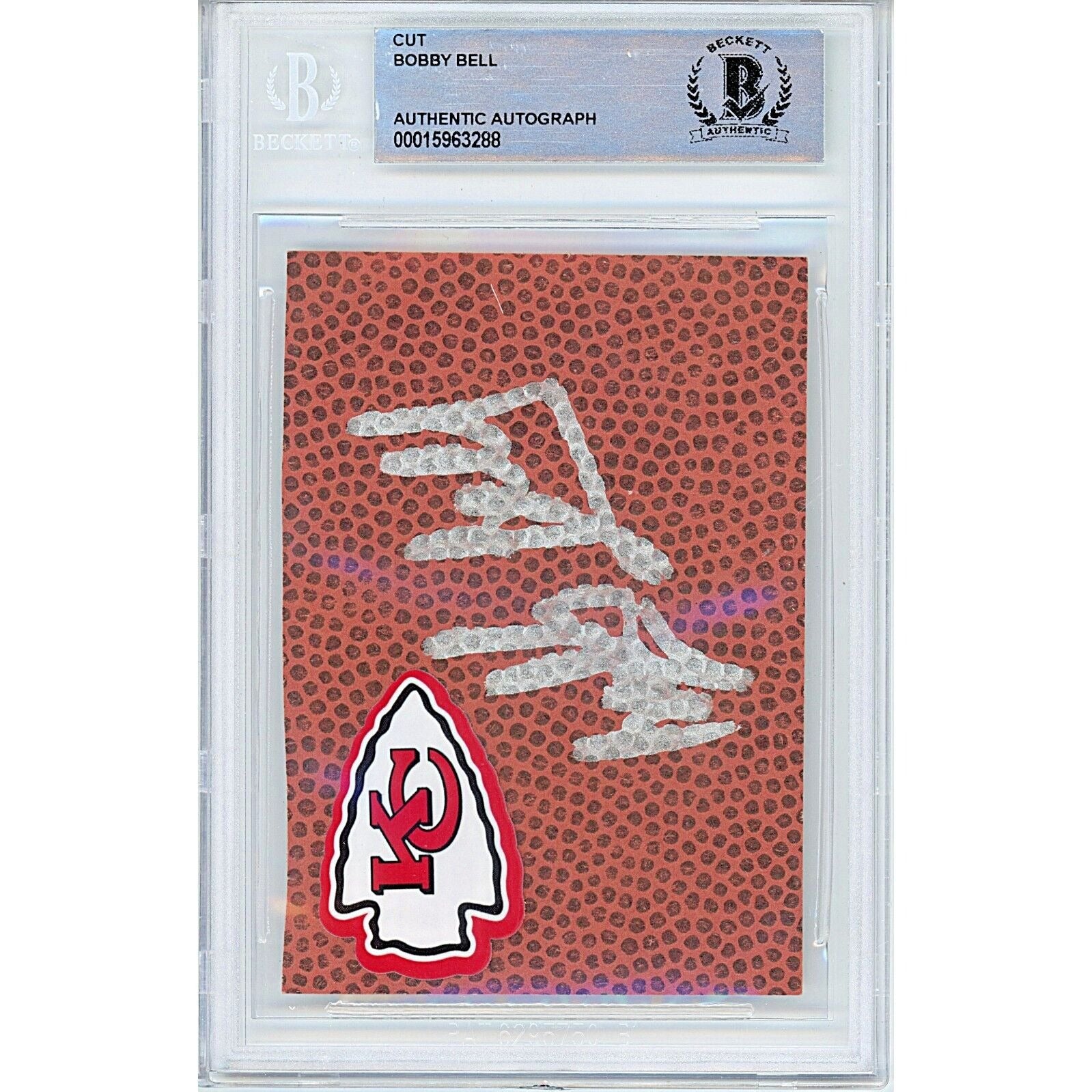 Bobby Bell Kansas City Chiefs Signed Trading Card – Beckett BAS