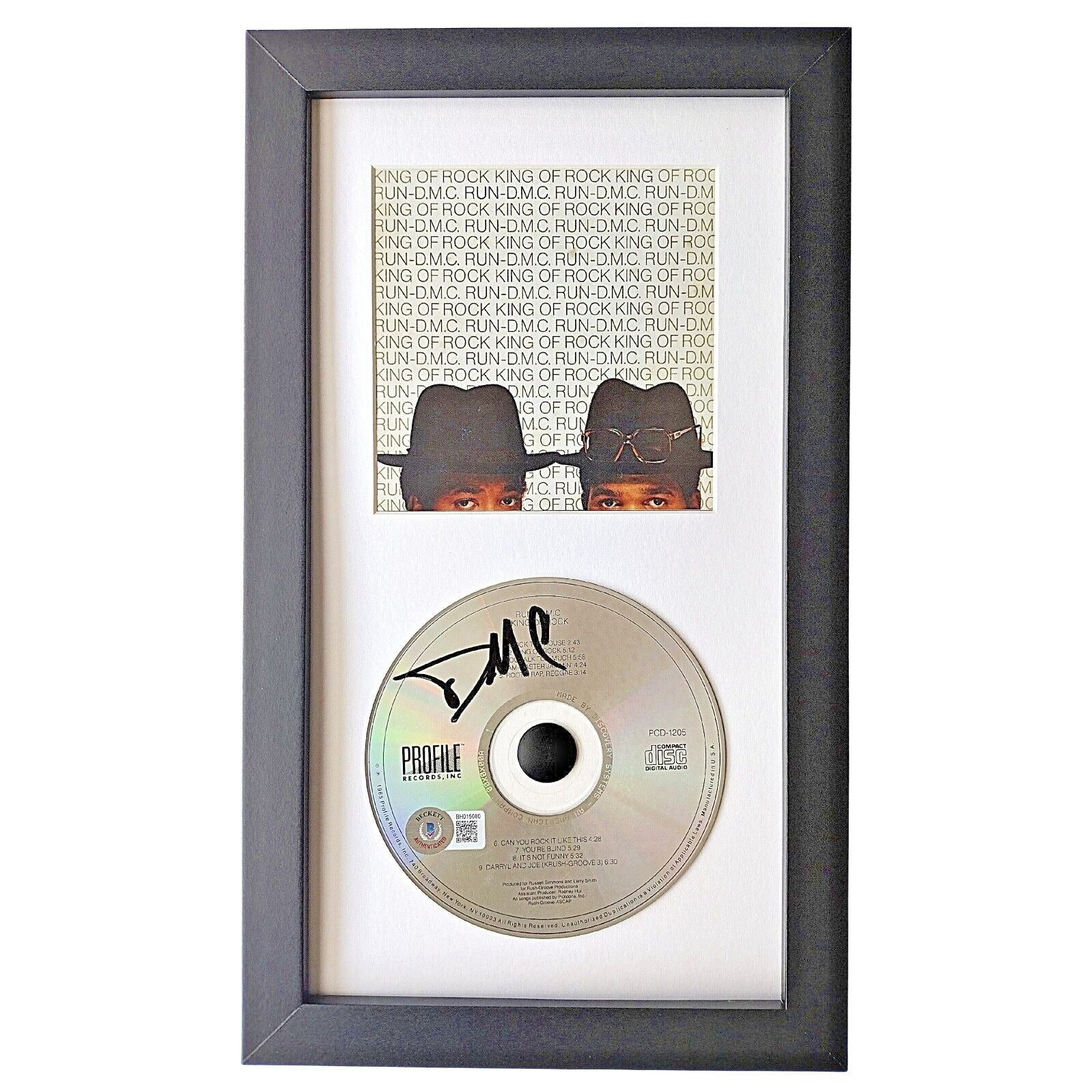 Run Signed King Autographed Cd Beckett BAS