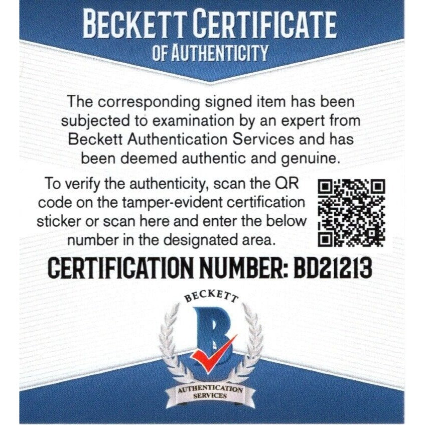 Jason Mewes Kevin Smith Autographed Poster Beckett BAS