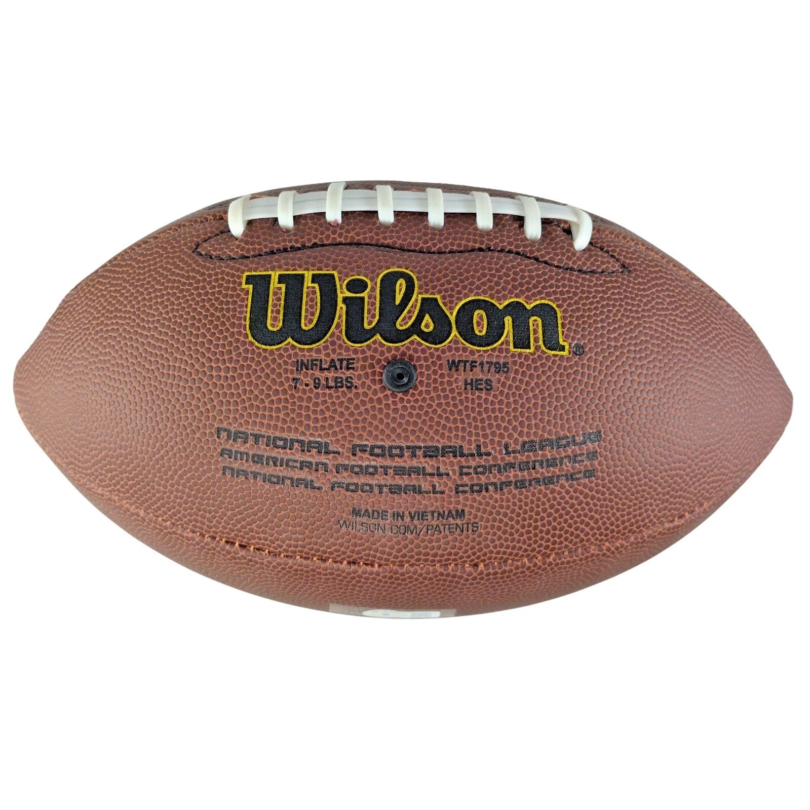 Paul Tagliabue Nfl Commissioner signed football – signature close-up – Beckett COA