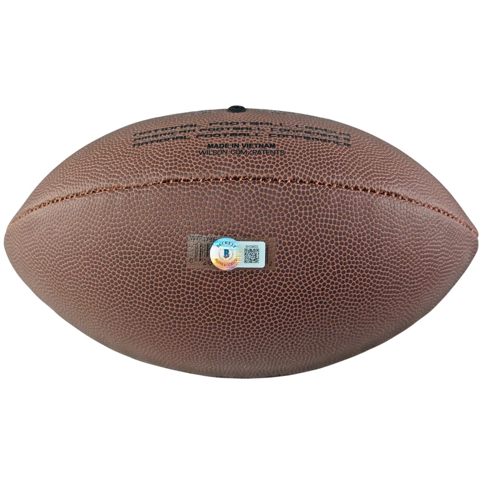 Paul Tagliabue Nfl Commissioner auto football – authentication sticker – Beckett COA