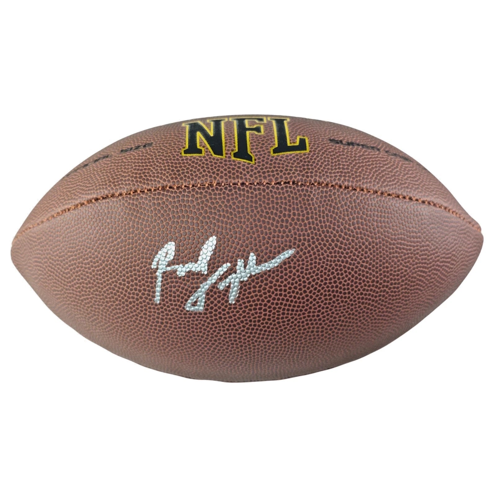 Paul Tagliabue Nfl Commissioner autographed football – full view – Beckett COA