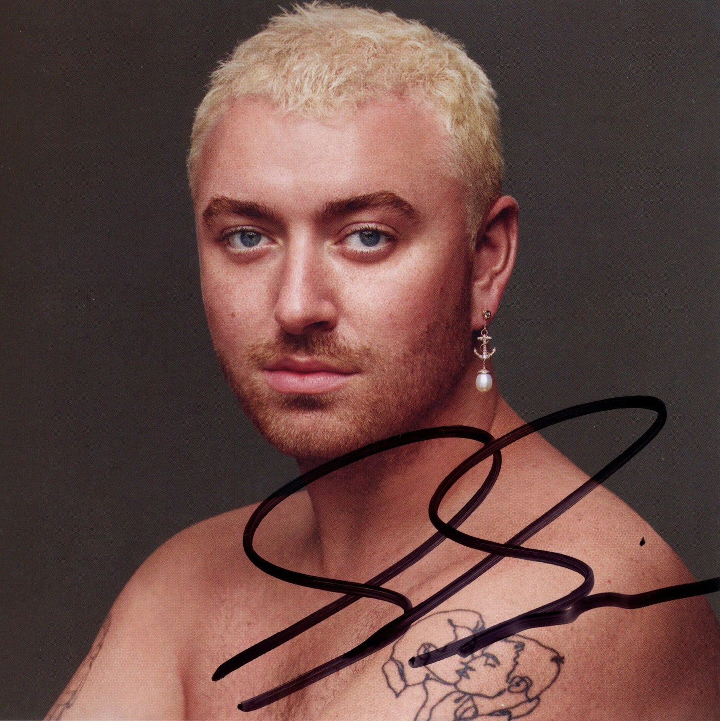 Music- Autographed- Sam Smith Signed Gloria CD Album Cover Framed Beckett Authentic Auto COA 102