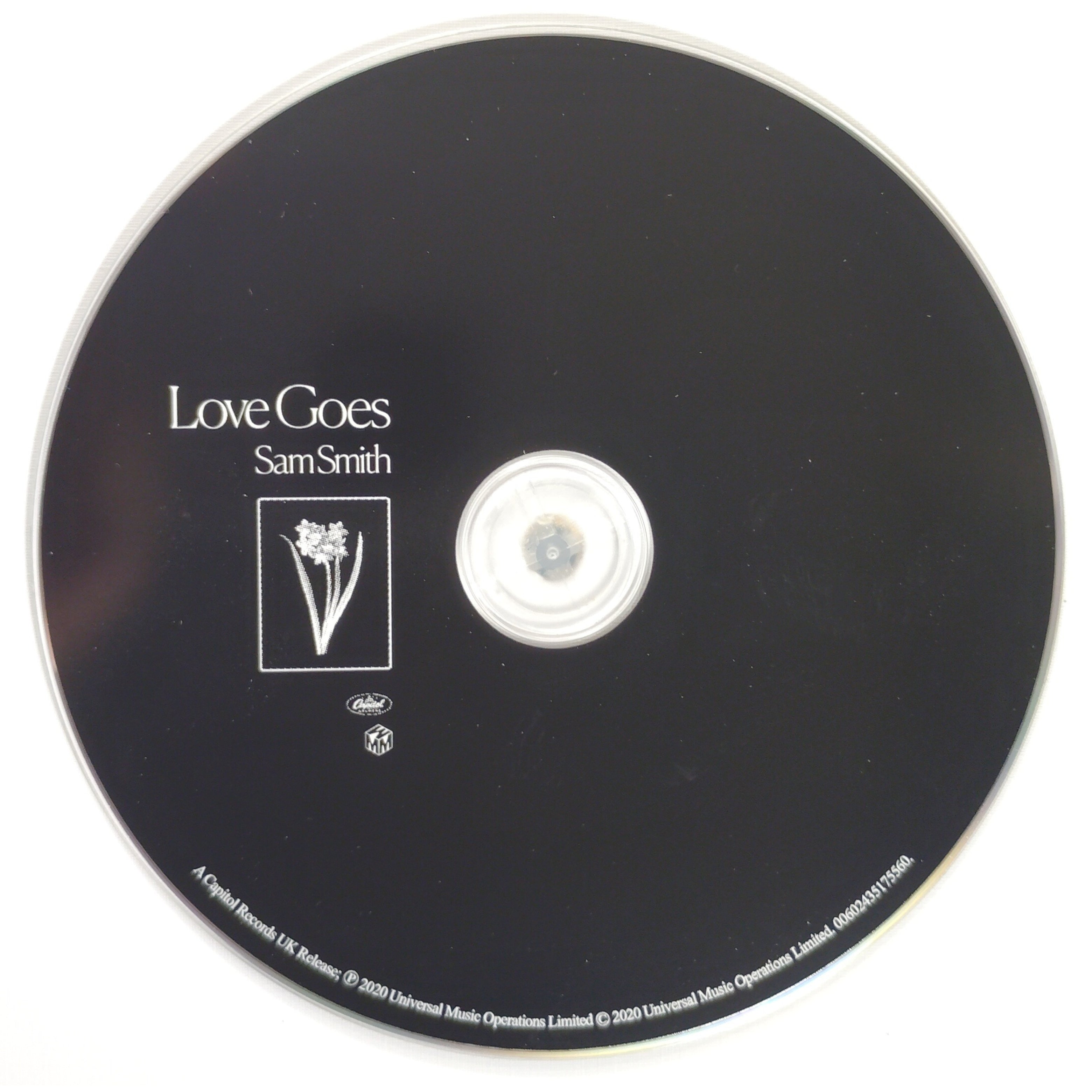 Sam Smith Signed Love Goes Autographed Photo JSA