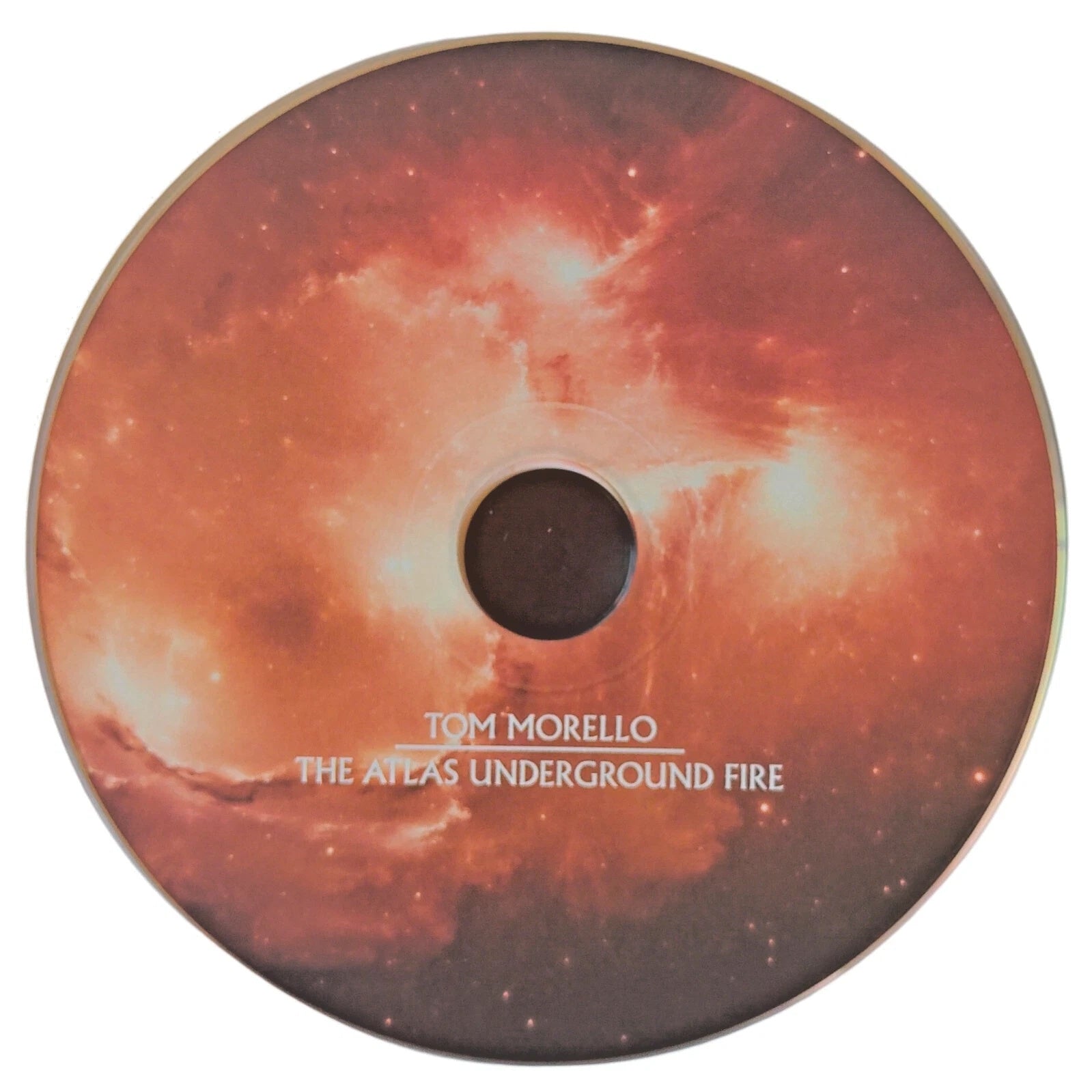 Tom Morello Signed The Atlas Auto Trading Card Beckett BAS