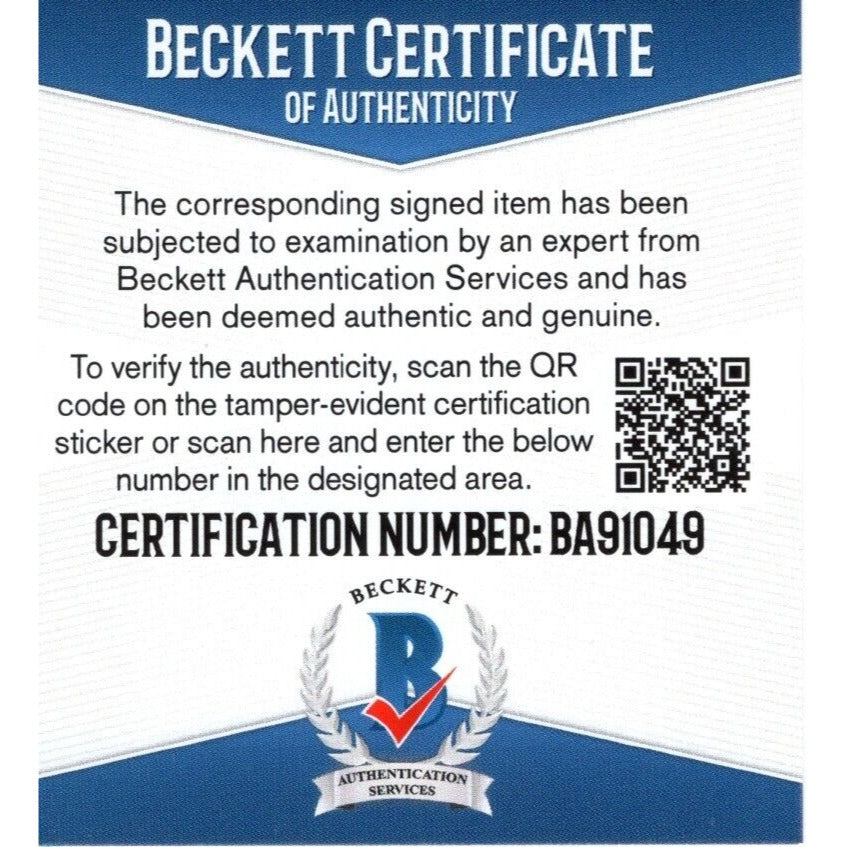 autograph Album – Beckett BAS