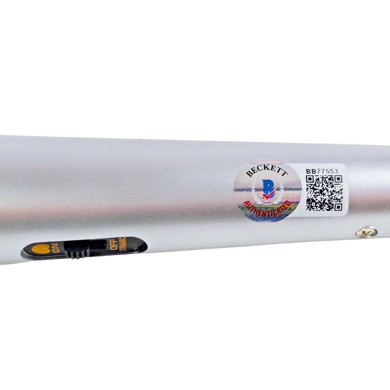 Bobby Lashley Autograph Microphone – Beckett BAS