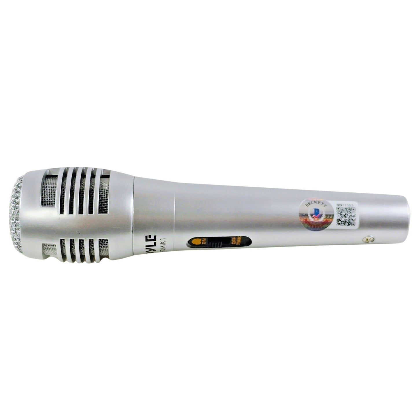 Microphones- Autographed- Bobby Lashley Signed Pyle Microphone WWE Champion Beckett BAS Proof Photo 105