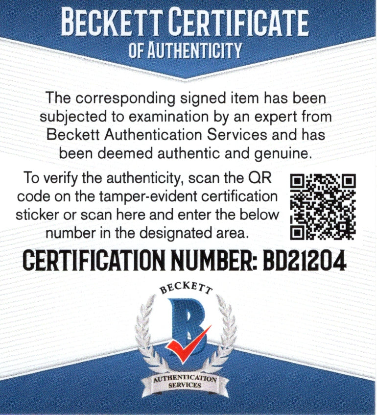 Cam Talbot Minnesota Wild Autograph Auto Photo Beckett BAS