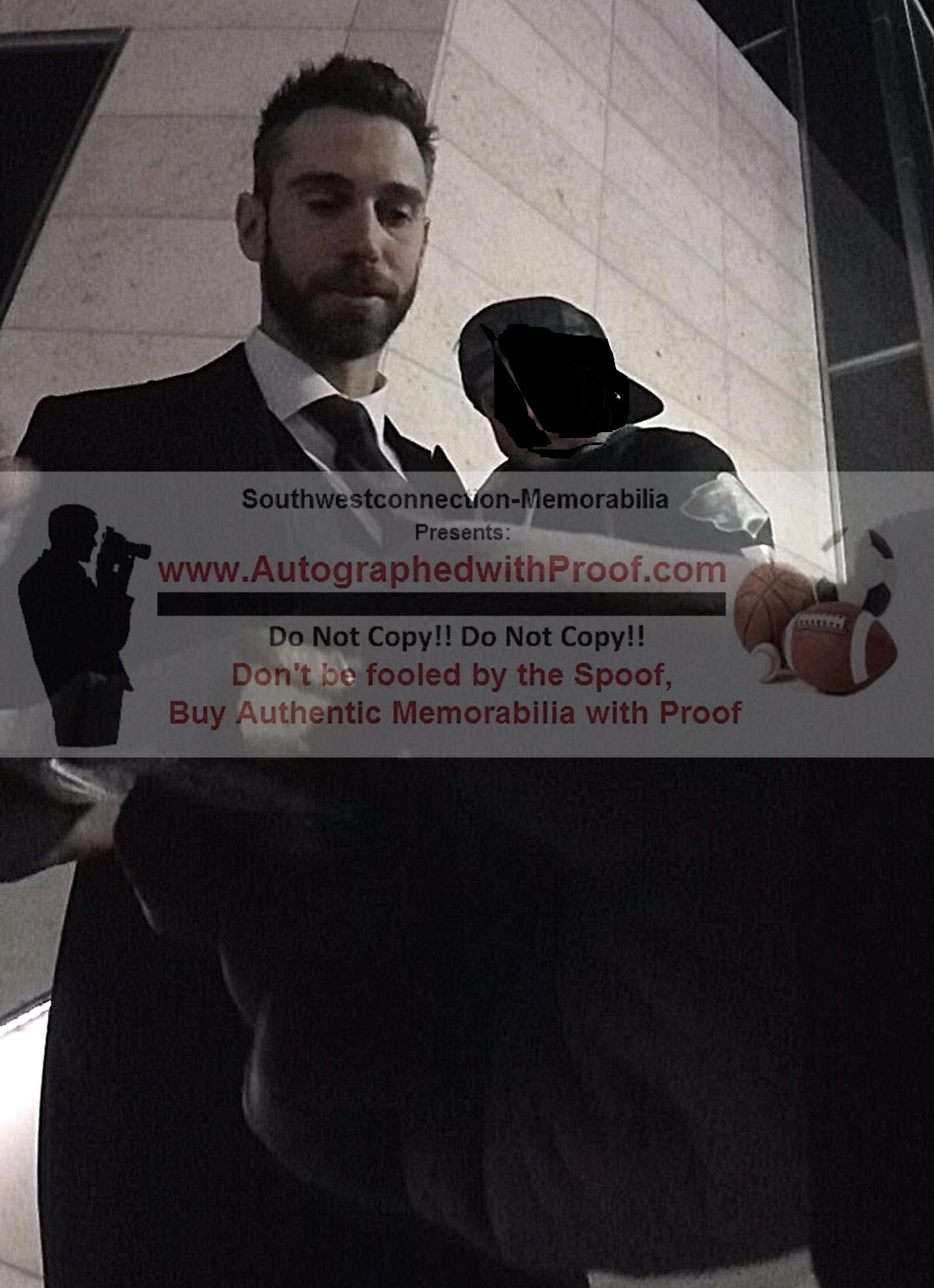 Cam Talbot Minnesota Wild Autograph Signed Photo Beckett BAS