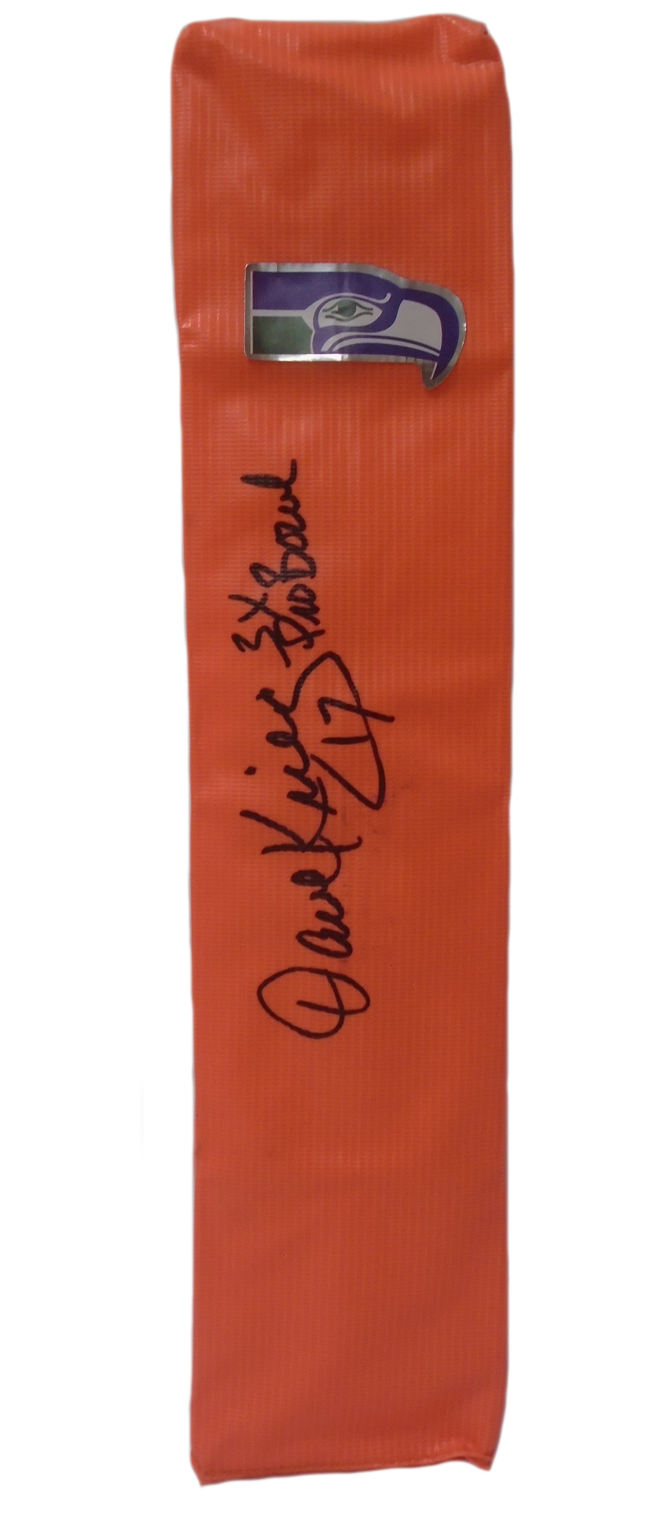 Dave Krieg Seattle Seahawks Autographed Signed Football Beckett BAS