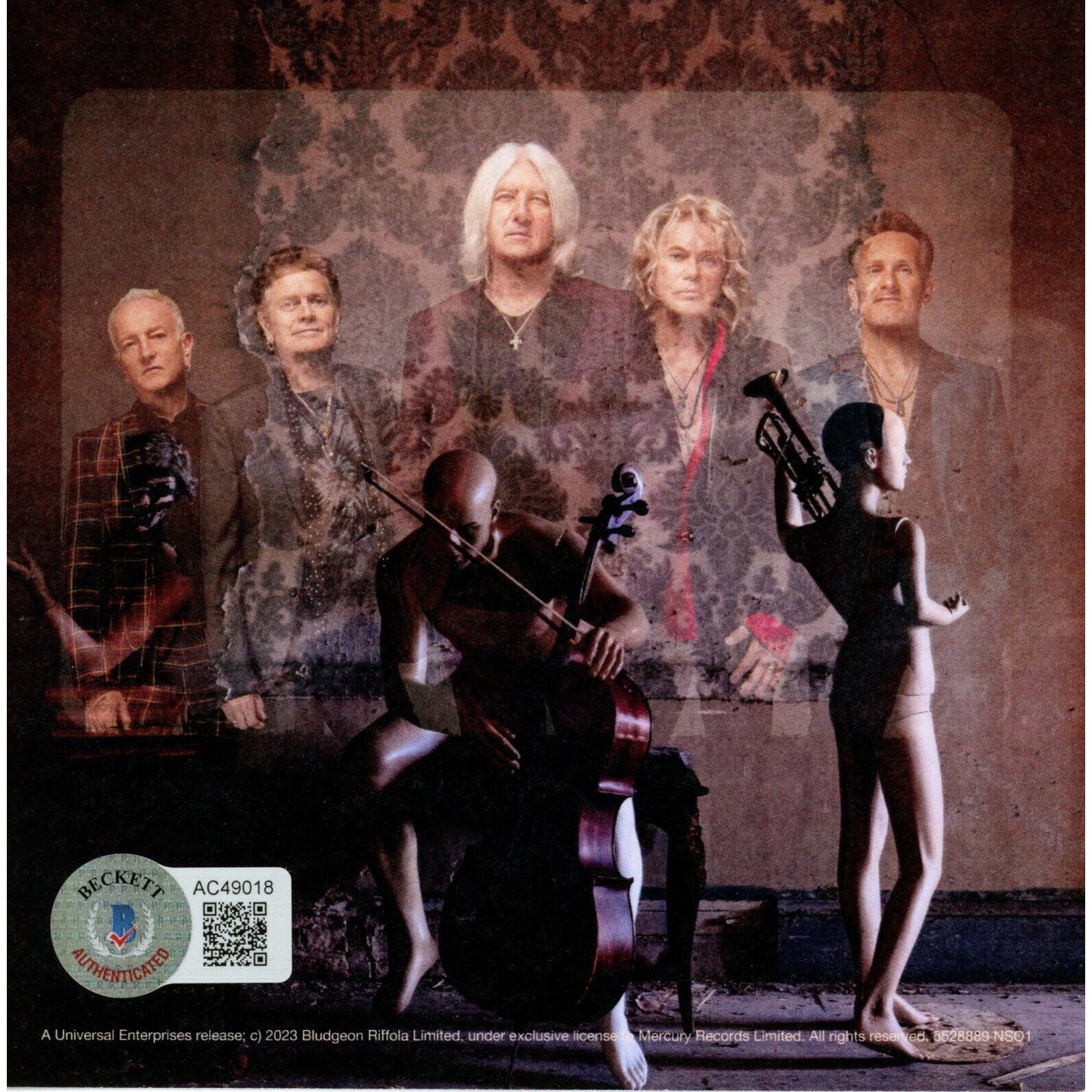 Def Leppard Autograph Album – Beckett BAS