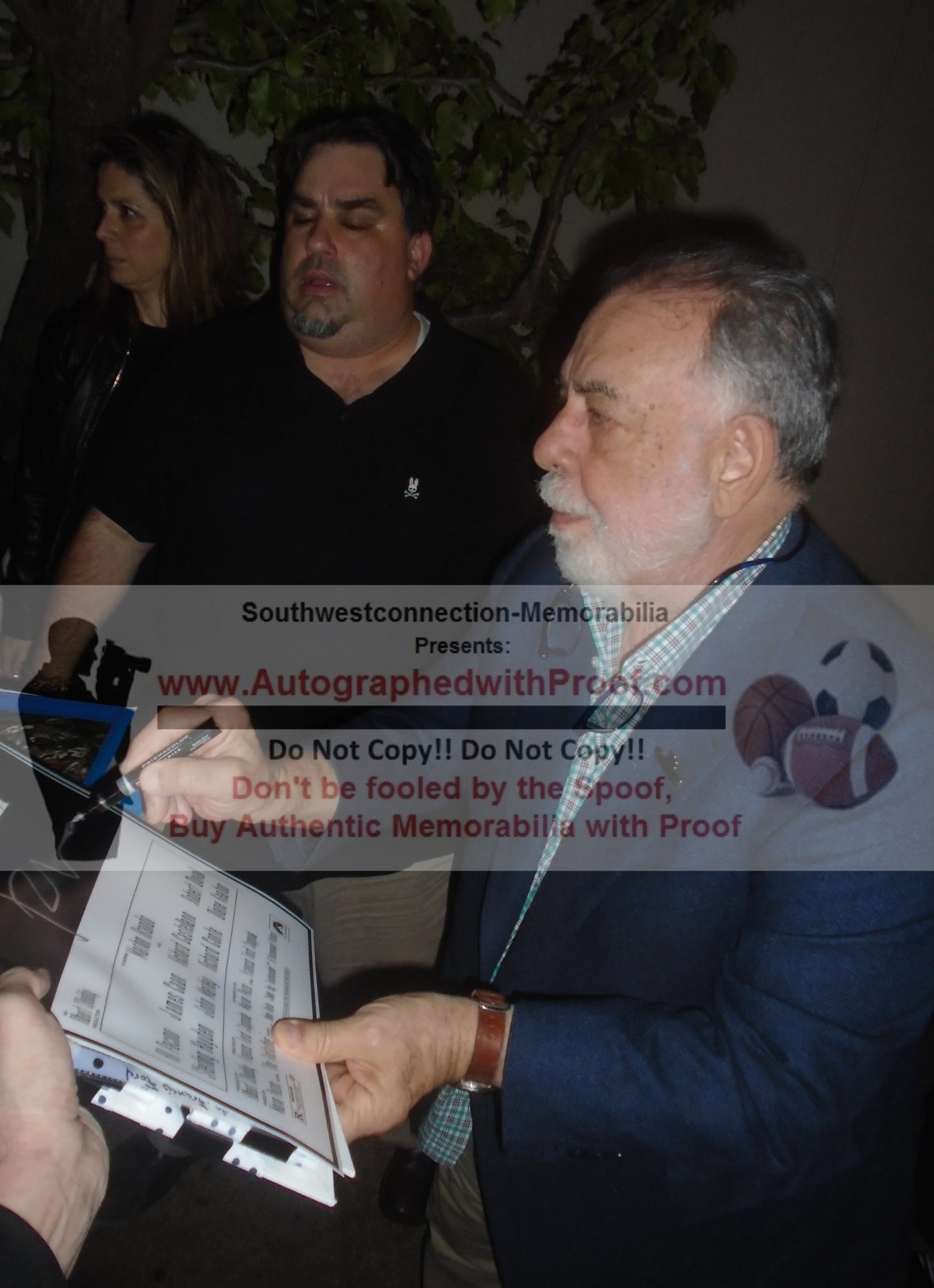 Francis Ford Coppola Autographed The Signed Photo Beckett BAS