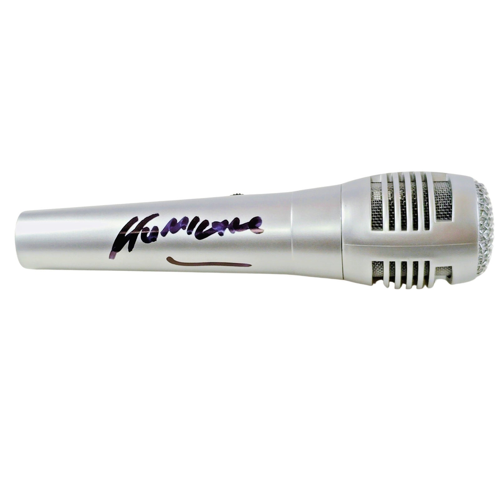 The Hurricane Signed Microphone Auto Photo Beckett BAS