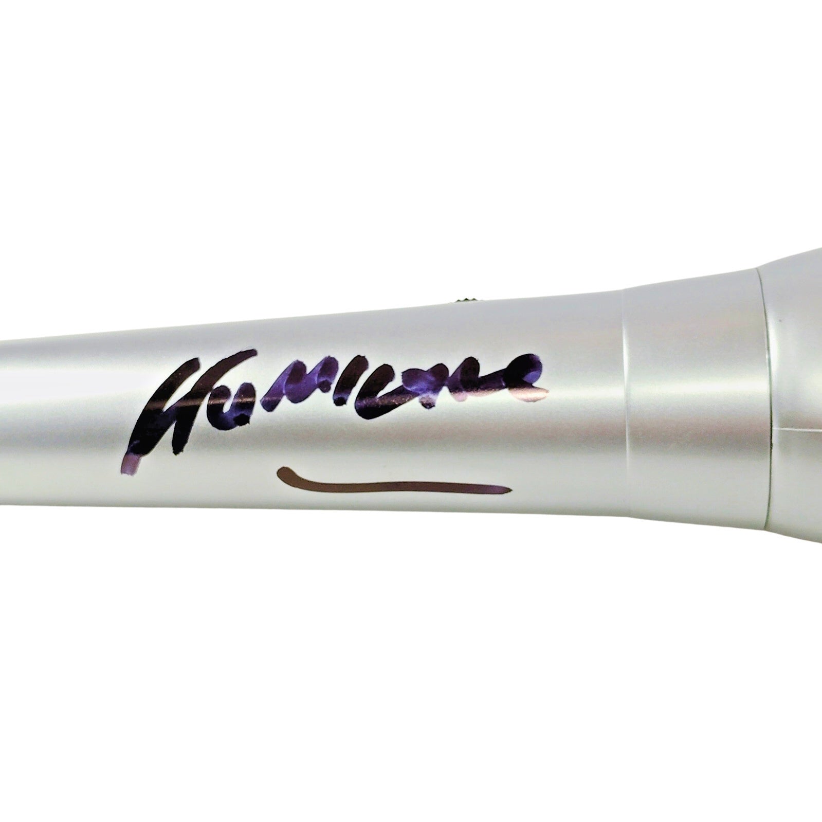 The Hurricane Signed Microphone Autographed Photo Beckett BAS