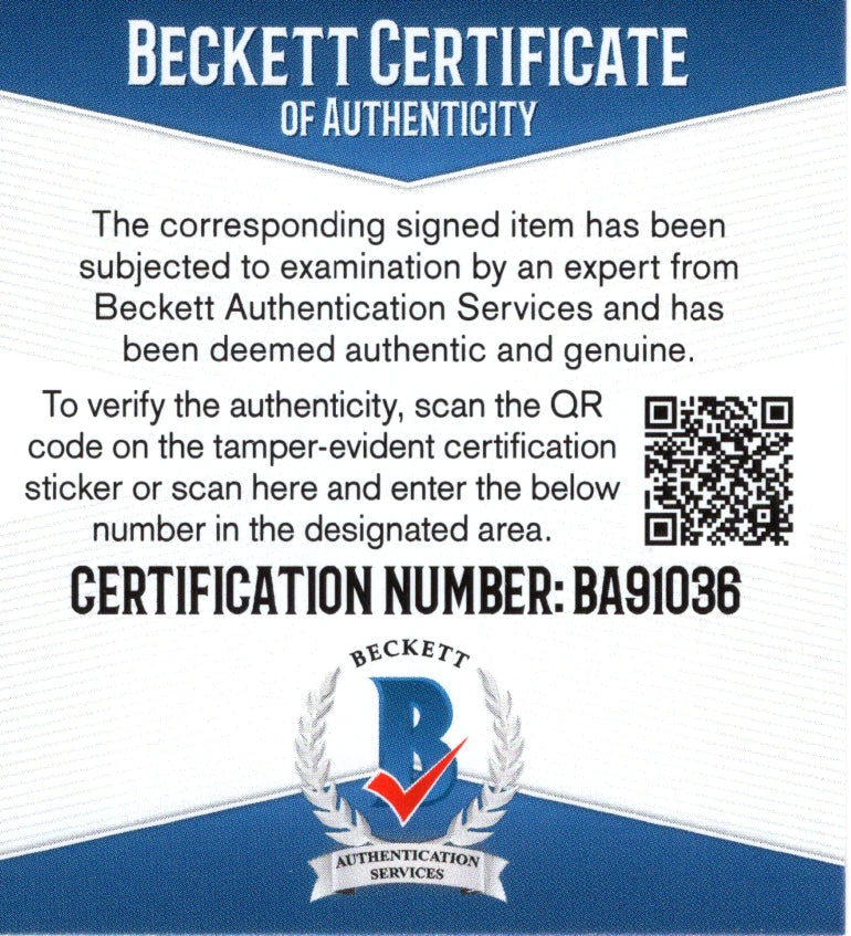 Ice Cube Autographed Microphone Auto Photo Beckett BAS