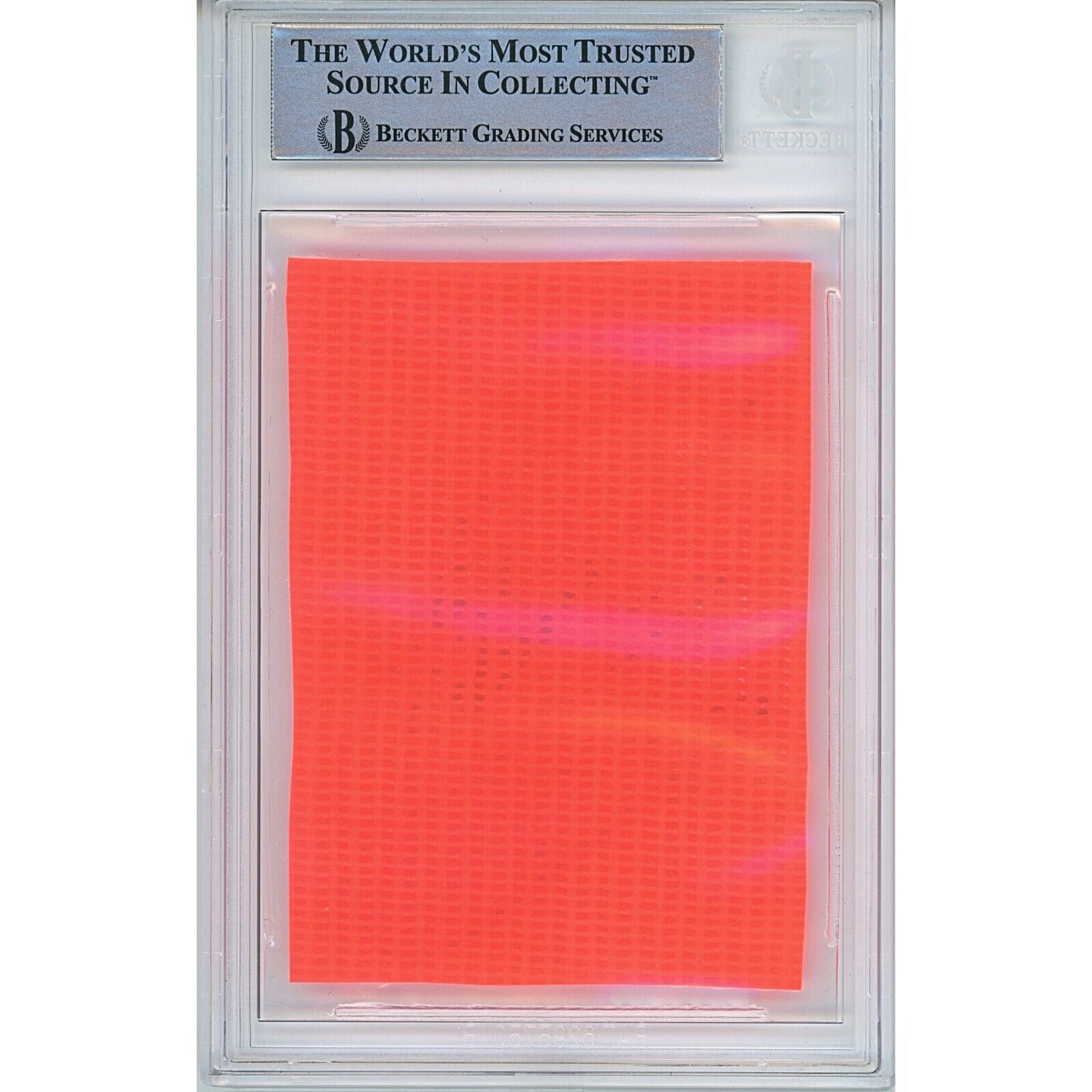 Cris Collinsworth Cincinnati Bengals Autographed Autograph Trading Card Beckett BAS