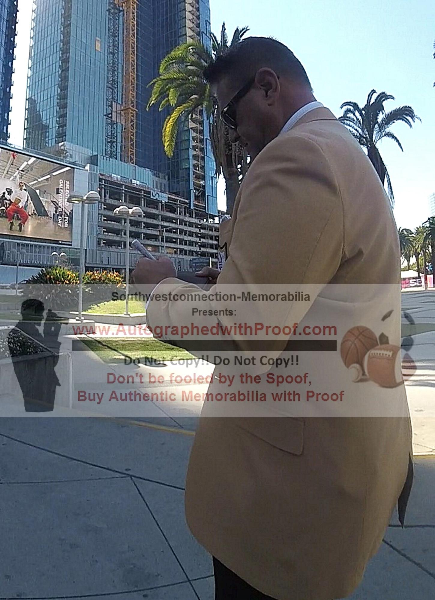 Jim Covert Chicago Bears Autographed Signed Photo Beckett BAS