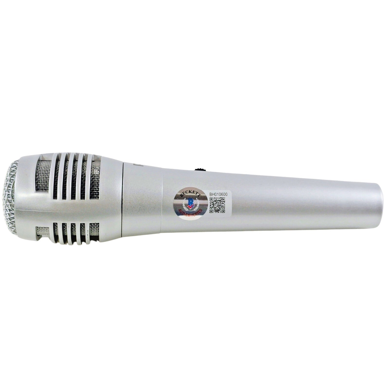 John Autographed Microphone Signed Photo Beckett BAS