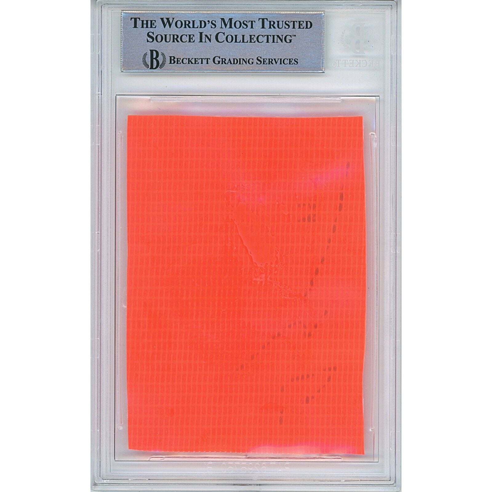 Tremaine Edmunds auto trading card – authentication sticker – Beckett COA