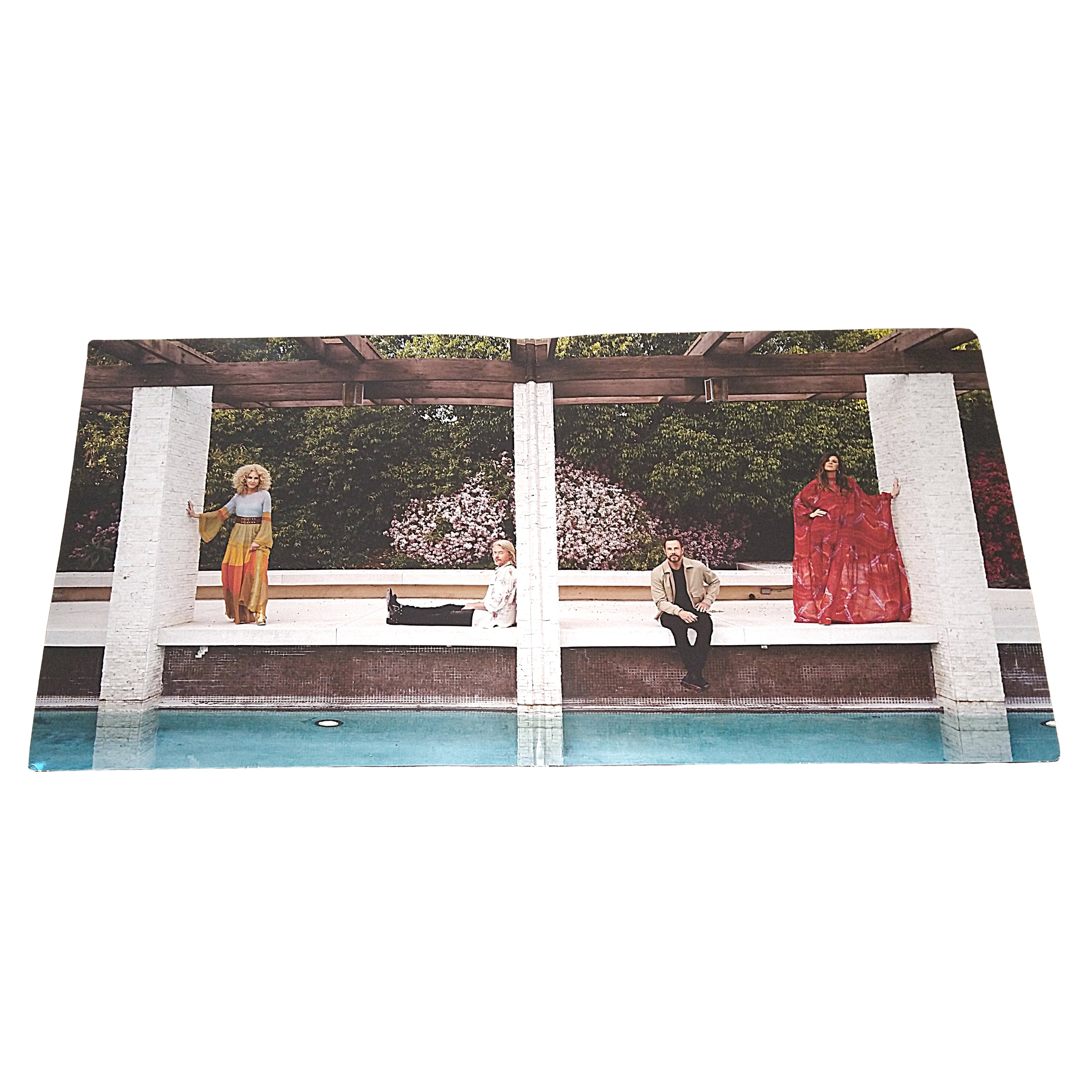 Little Big Town Band Autographed Vinyl Beckett BAS