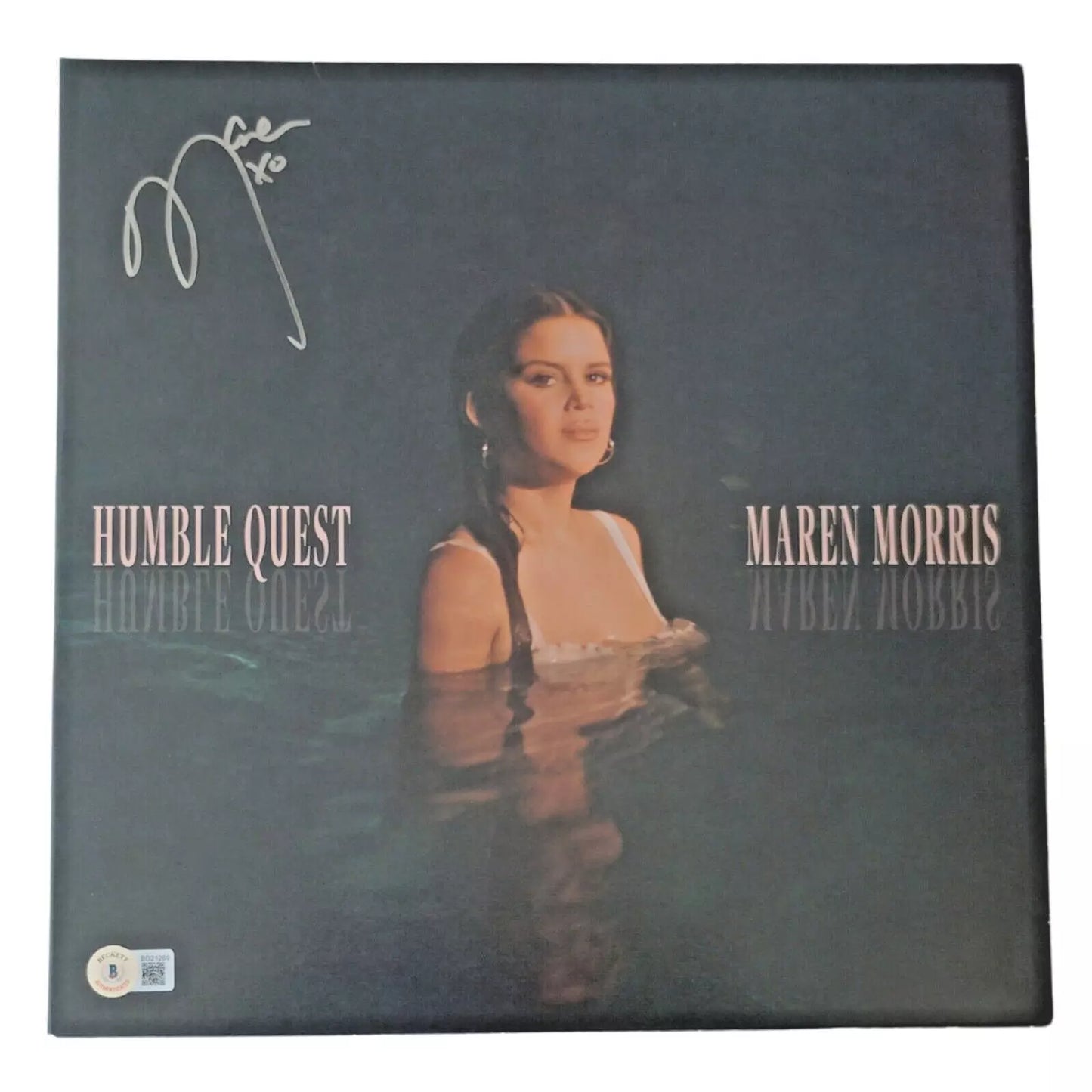 Maren Morris Signed Humble Quest Vinyl Record Album Cover Beckett Cert
