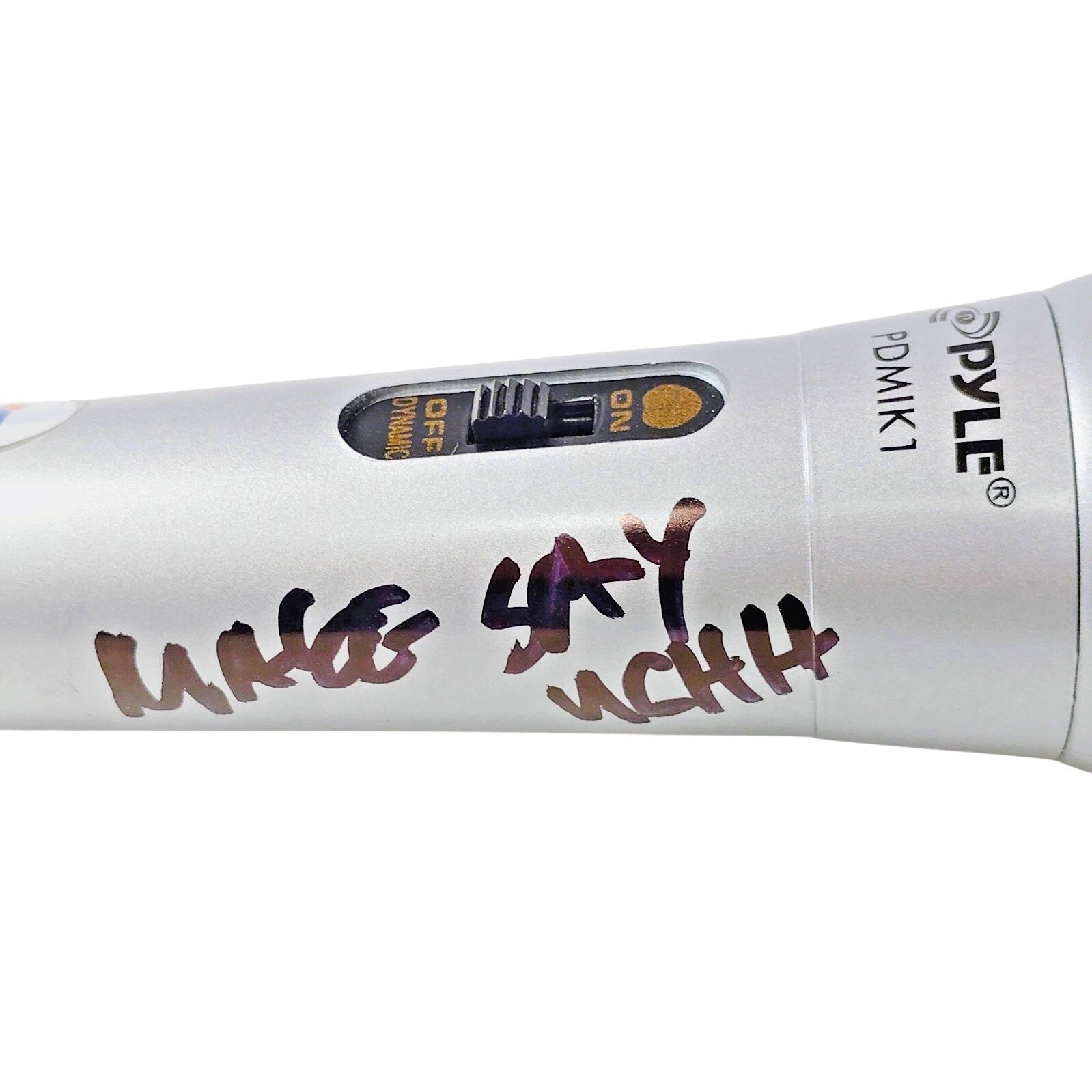 Master Signed Microphone Make Say Ughh Autograph Trading Card Beckett BAS
